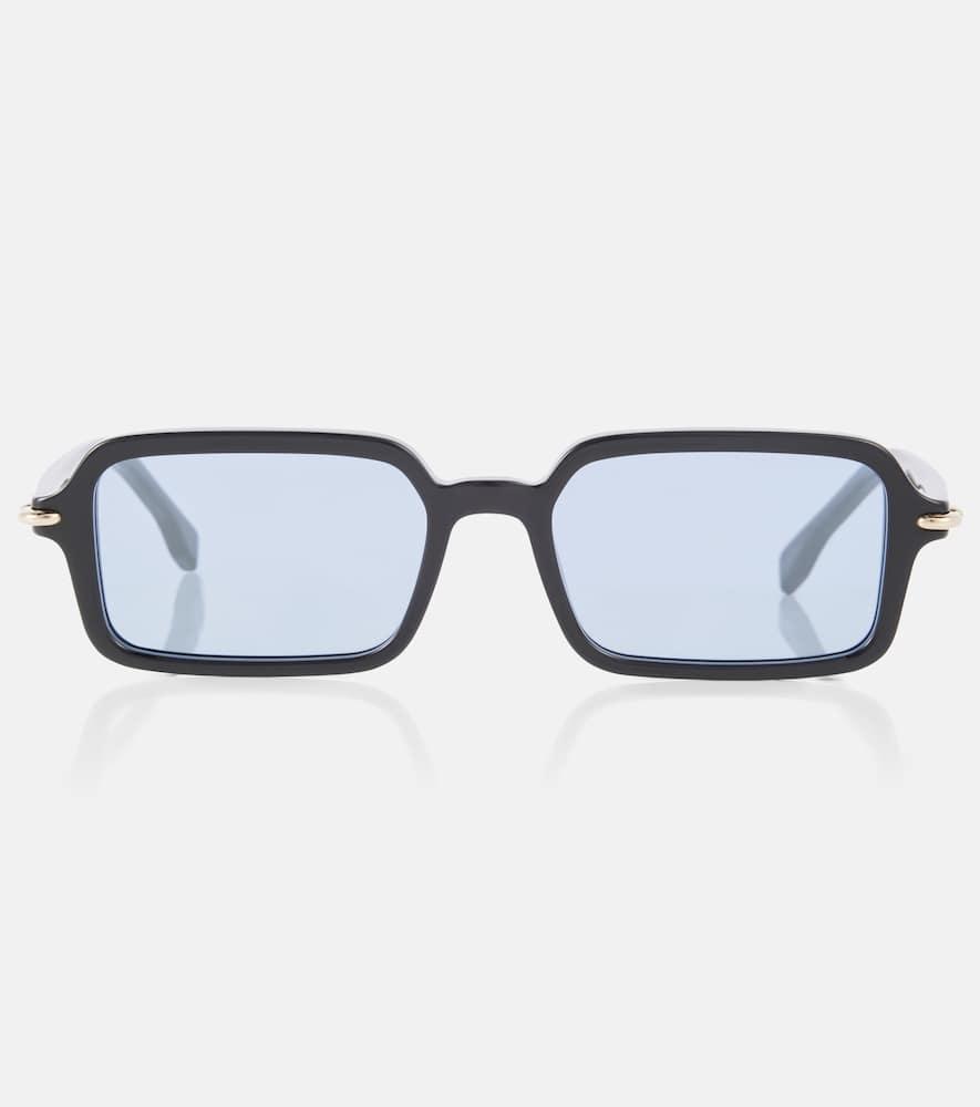 fendi fendi selleria rectangular sunglasses