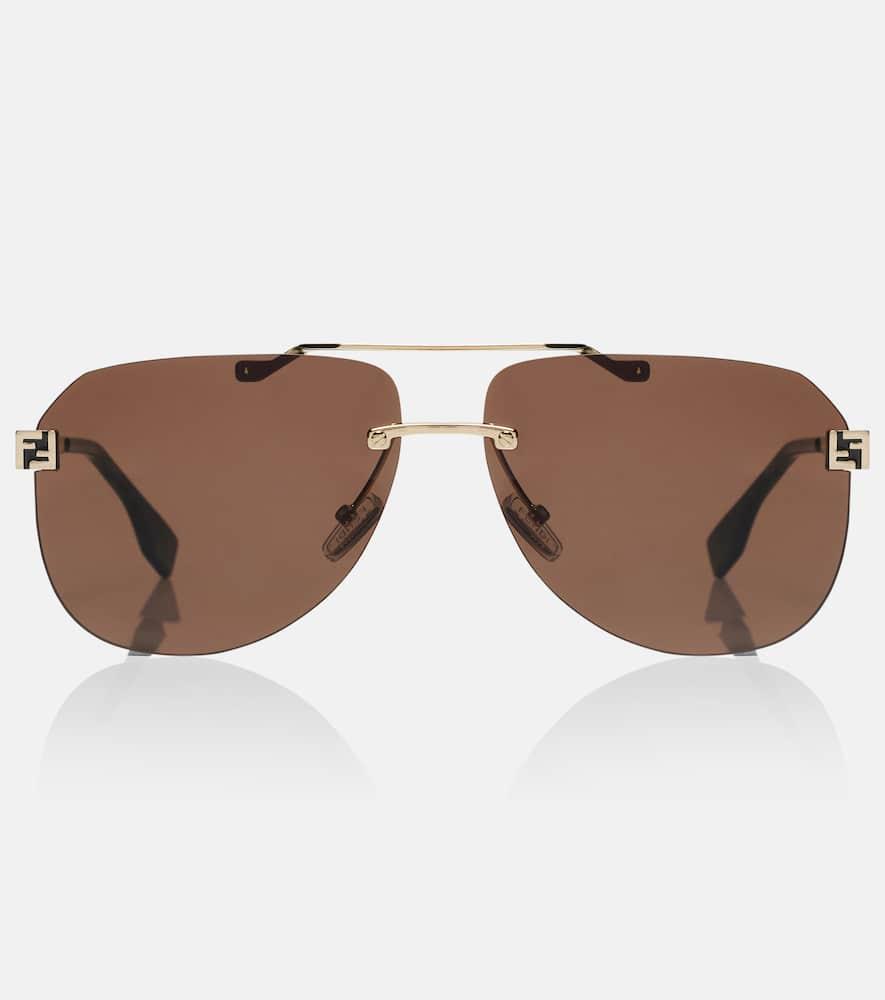 fendi fendi sky aviator sunglasses