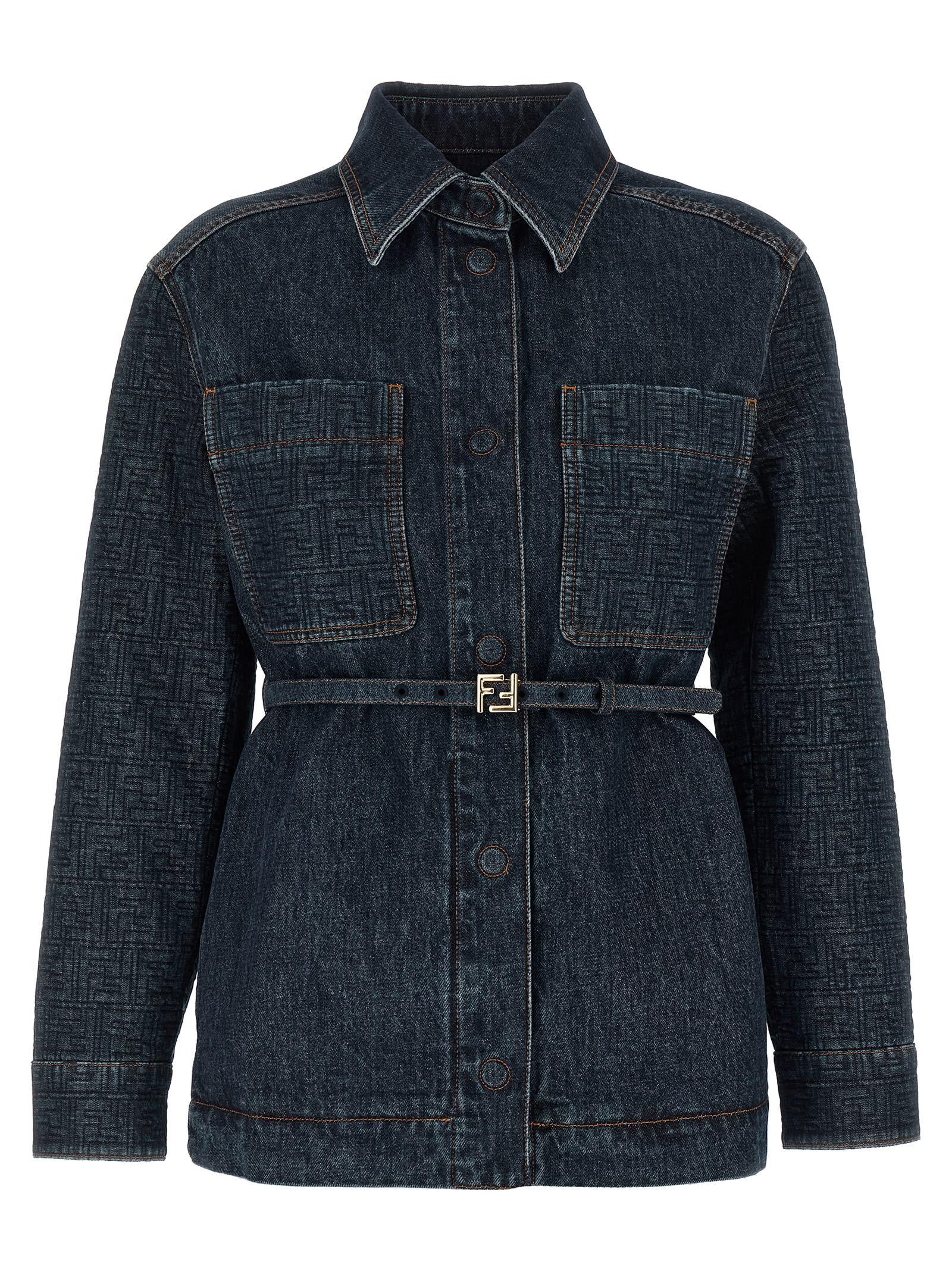 fendi ff denim jacket