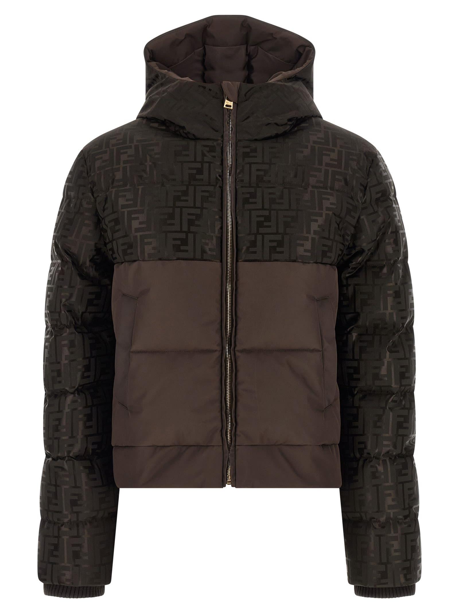 fendi ff nylon down jacket