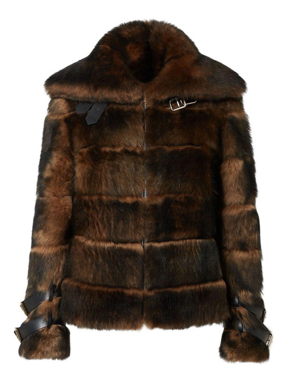 fendi fur blouson jacket