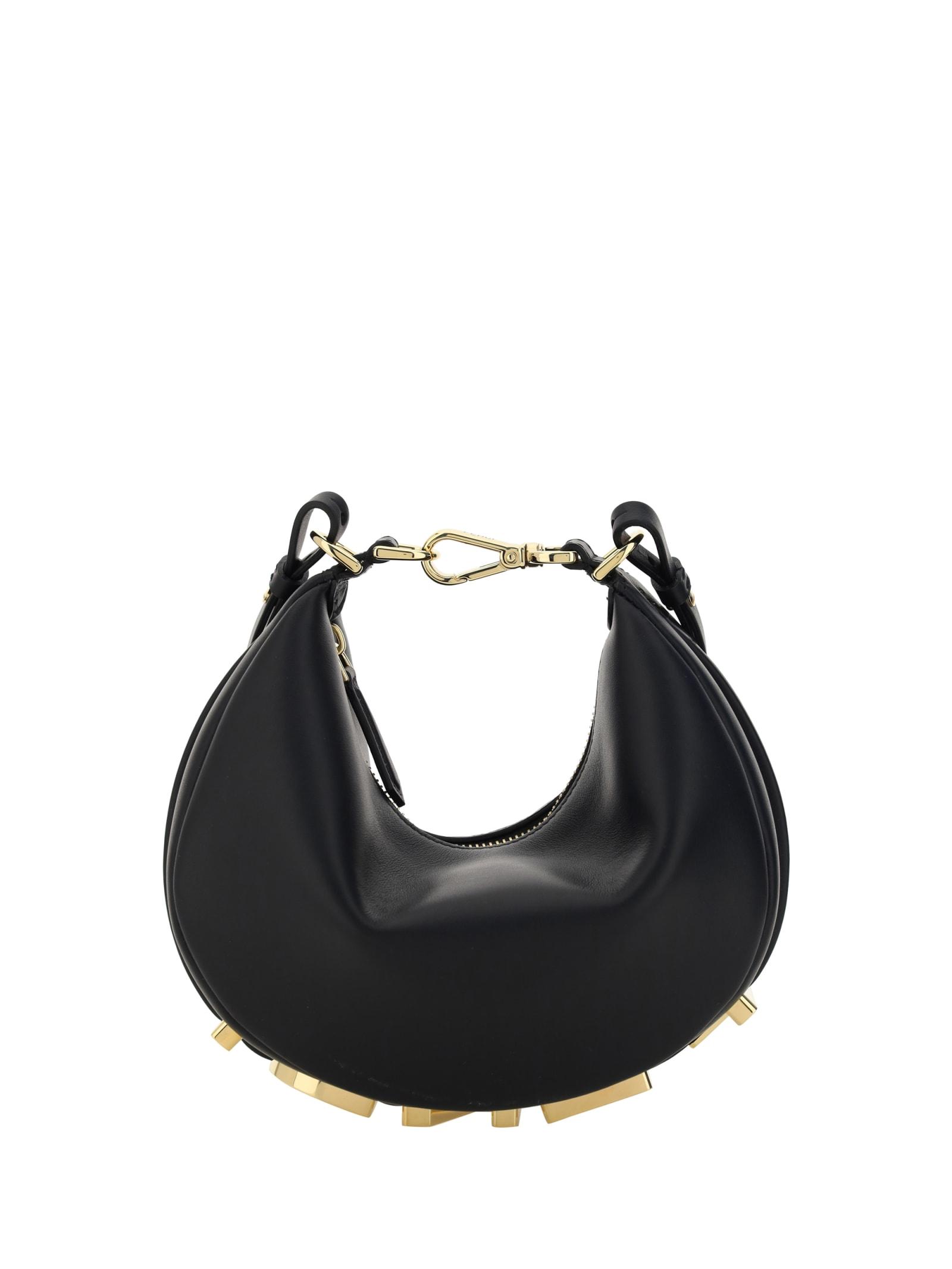 fendi graph leather bag