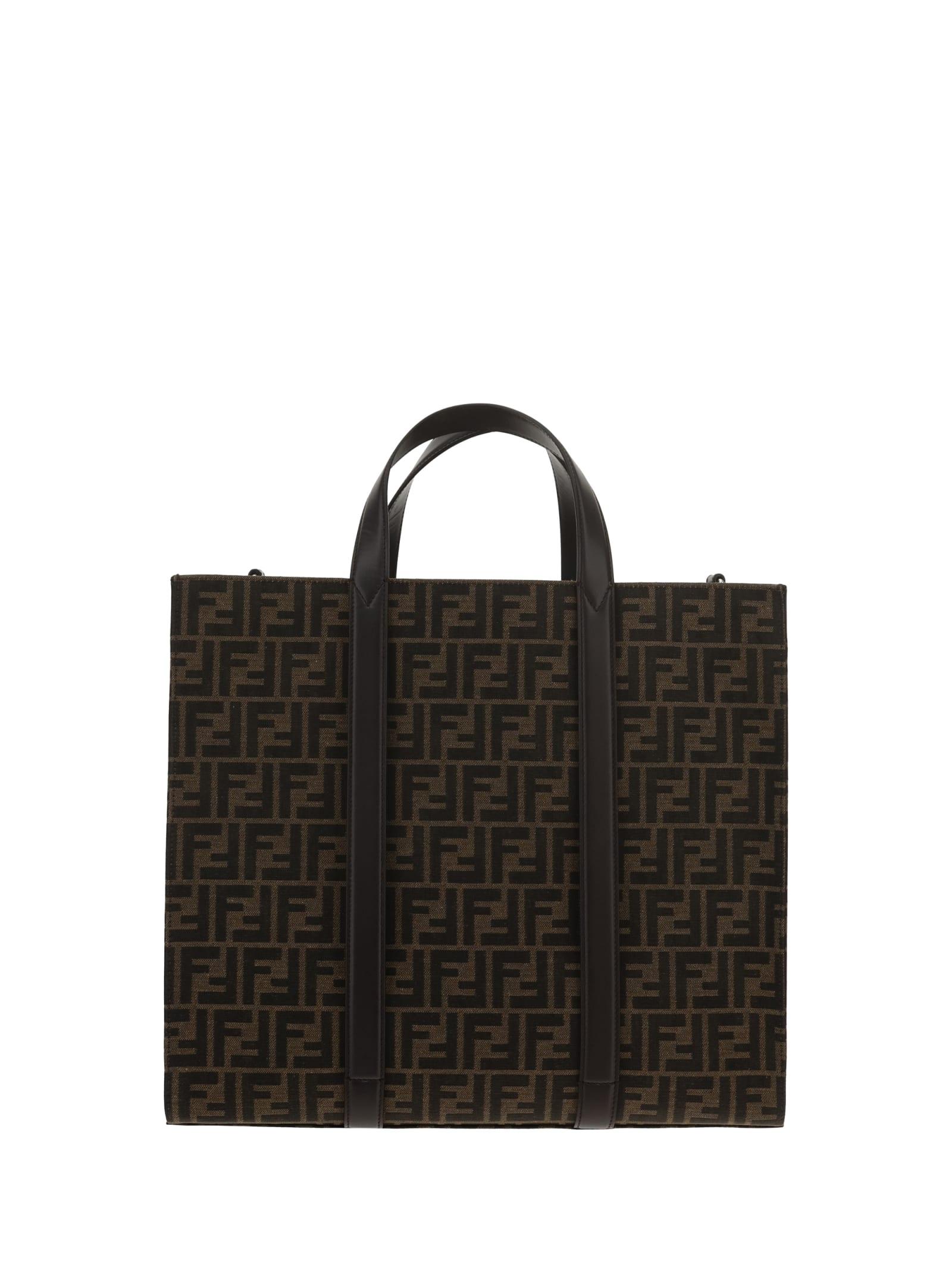 fendi monogram tote bag