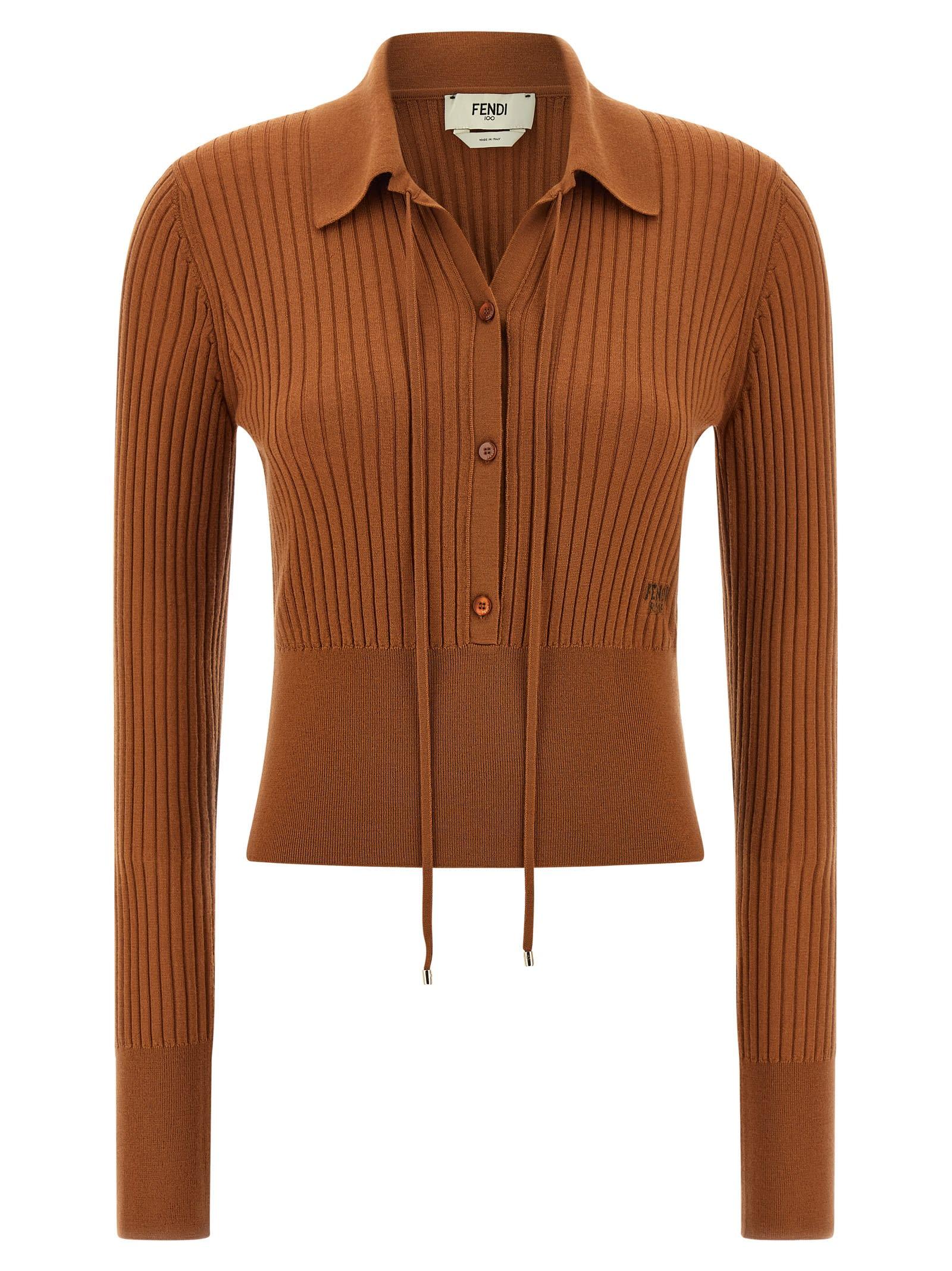 fendi ribbed sweater
