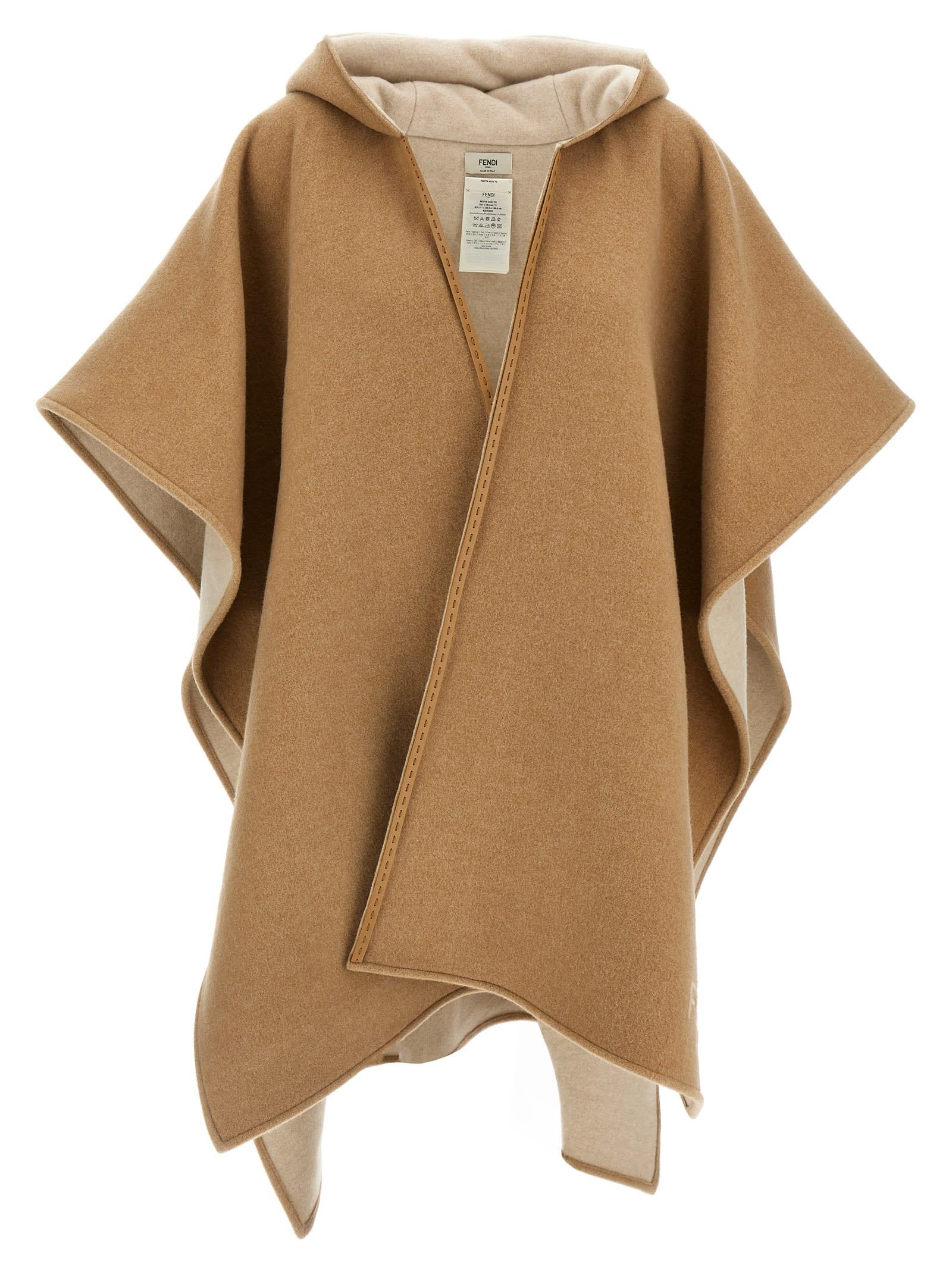 fendi roma poncho