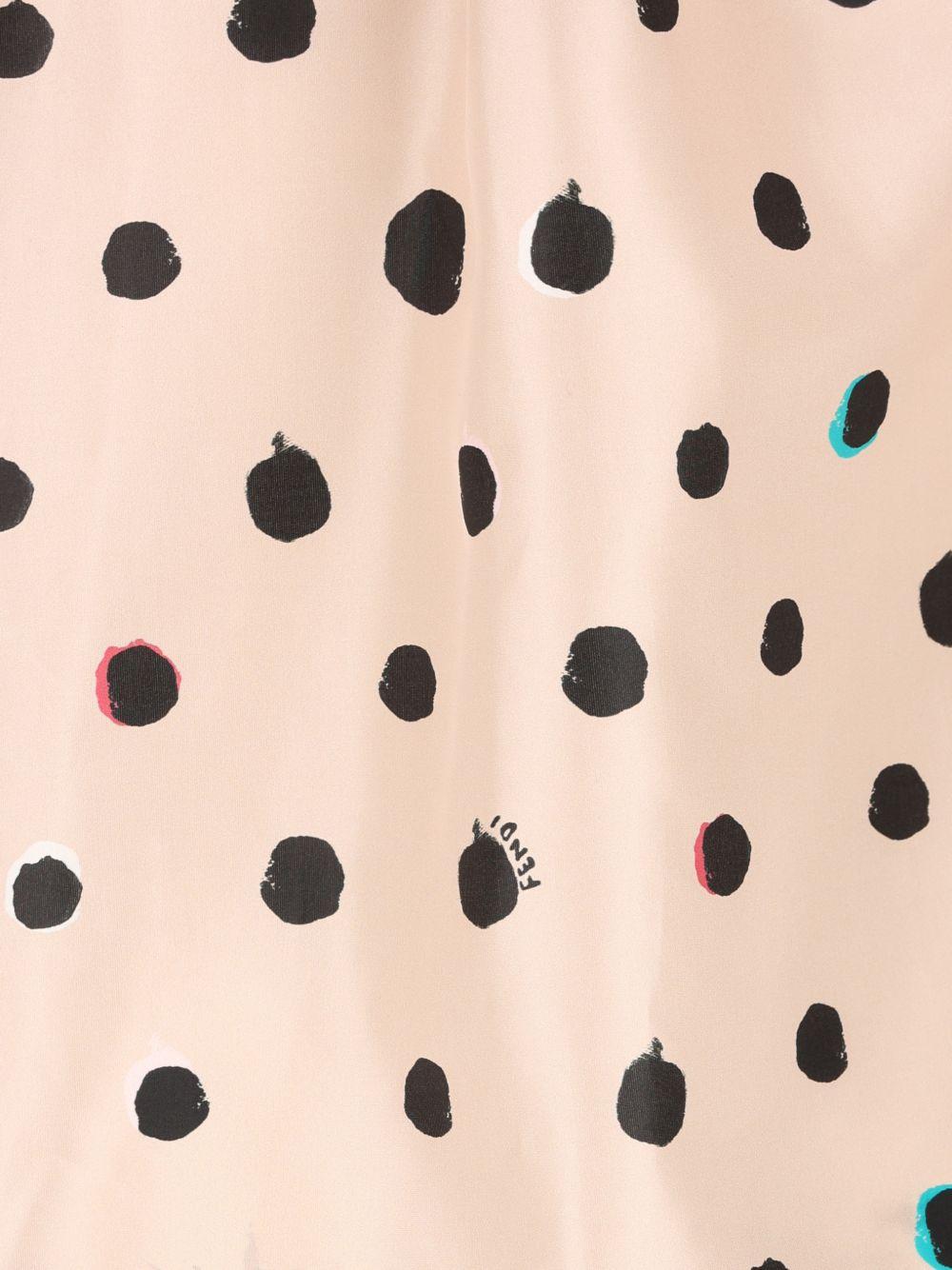 fendi shirts white silk - women