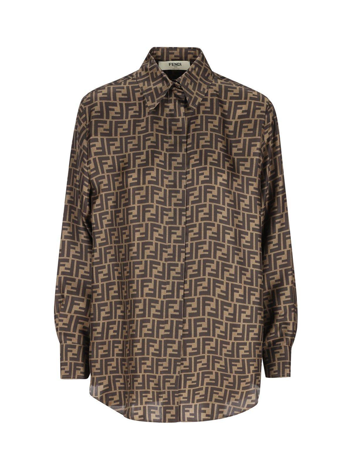 fendi silk shirt