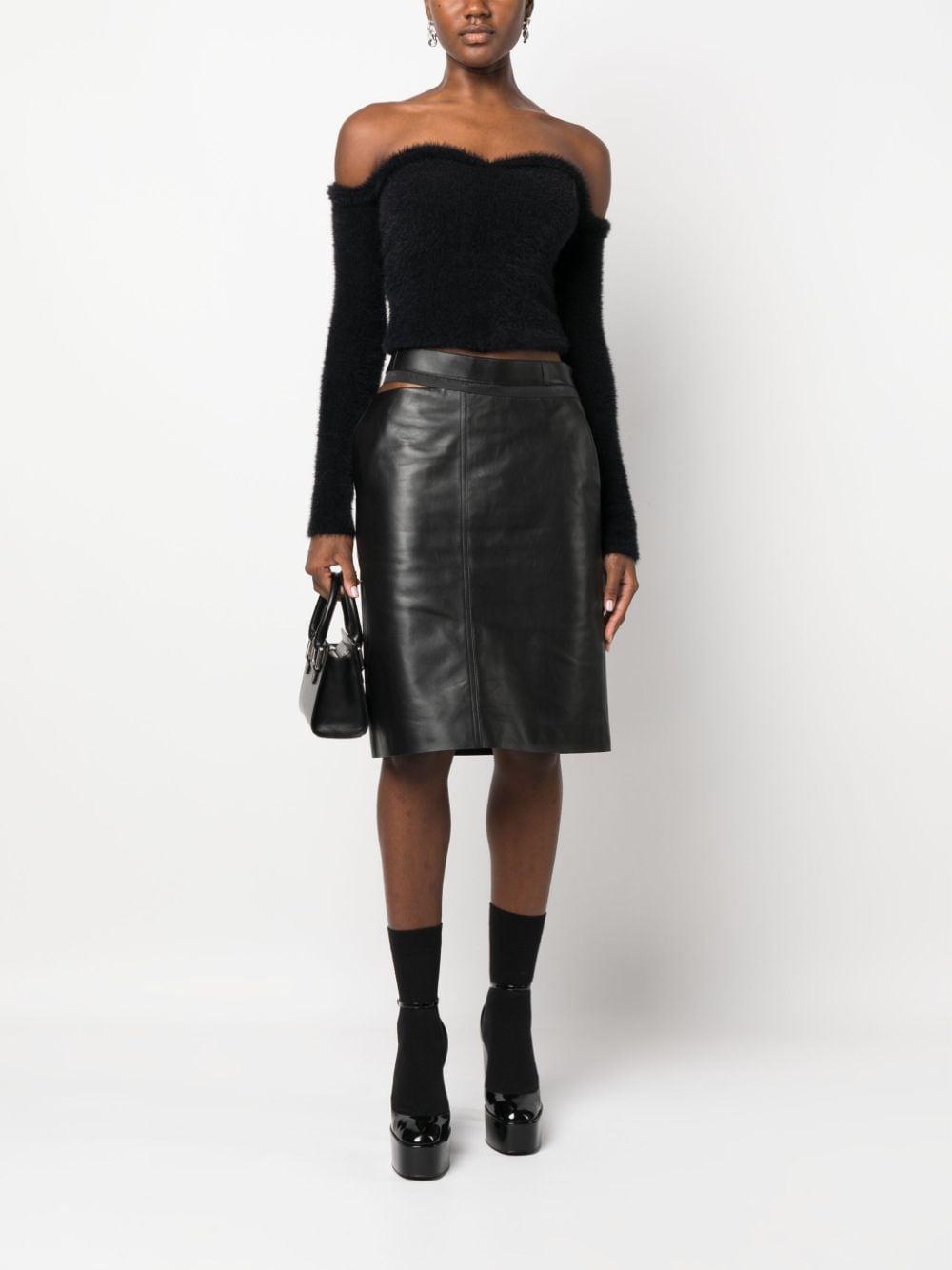 fendi skirts black - women