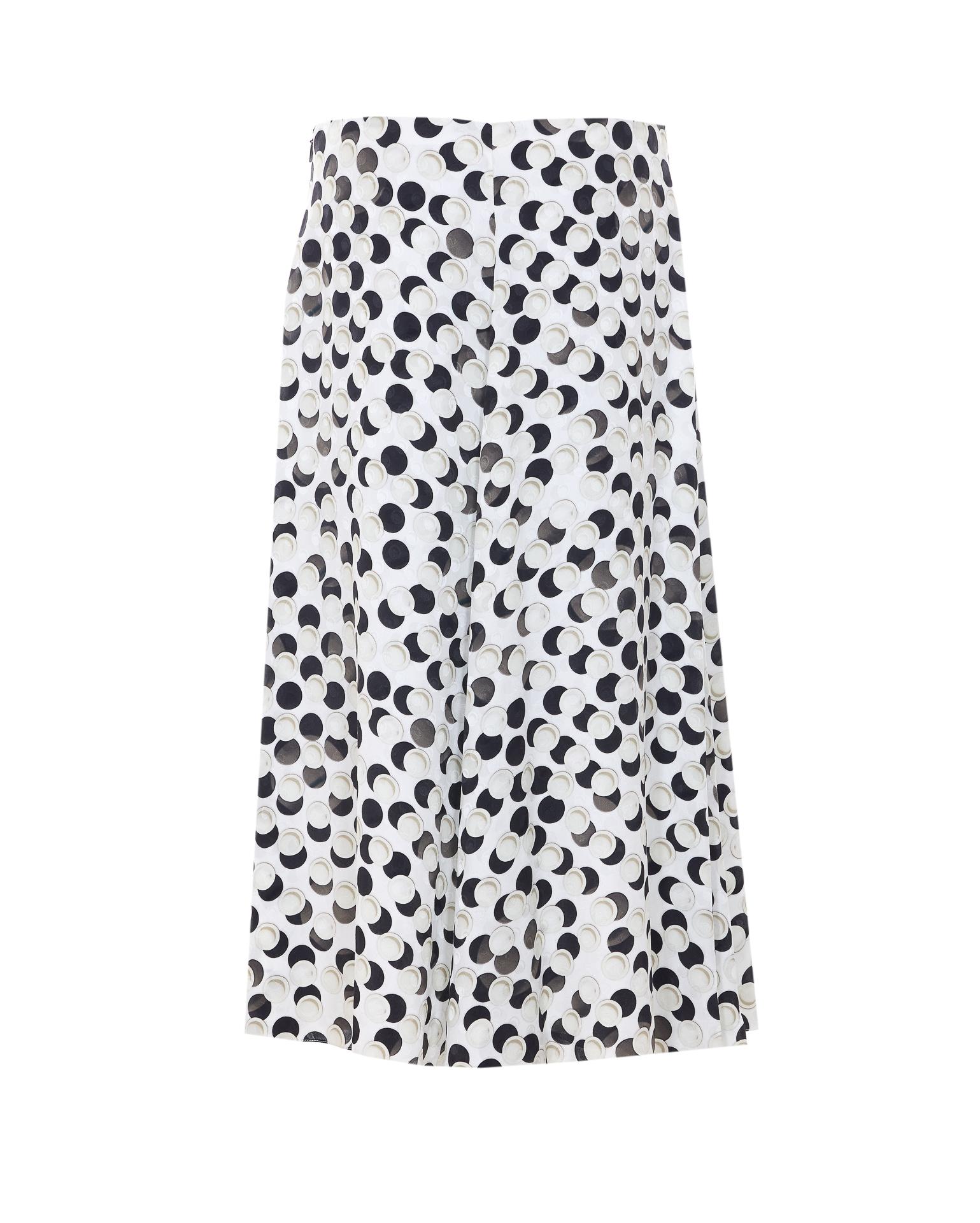 fendi skirts black silk - women