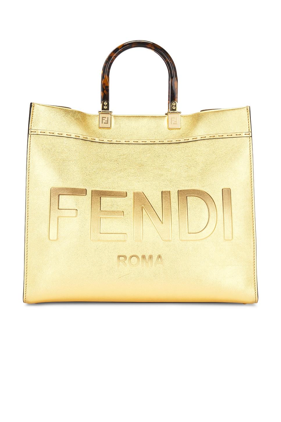 fendi sunshine shopper tote bag