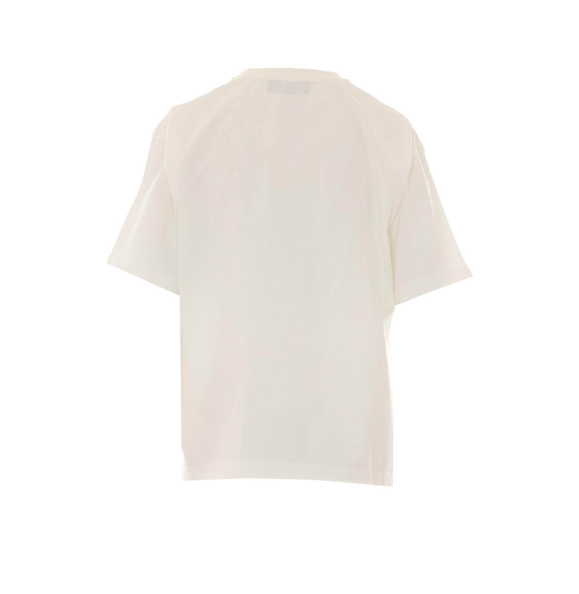fendi t-shirts and polos white cotton - women