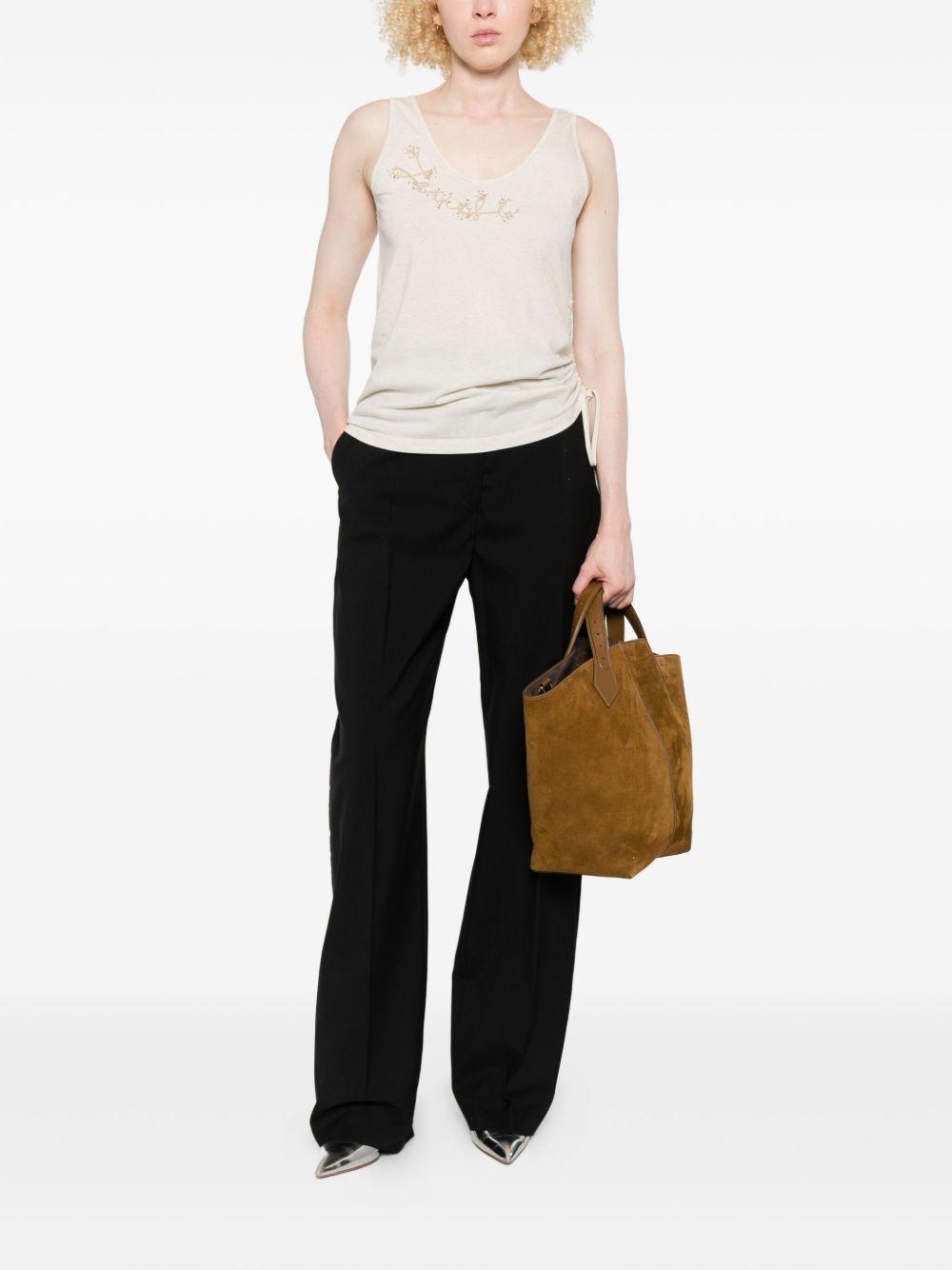 fendi top beige cotton - women