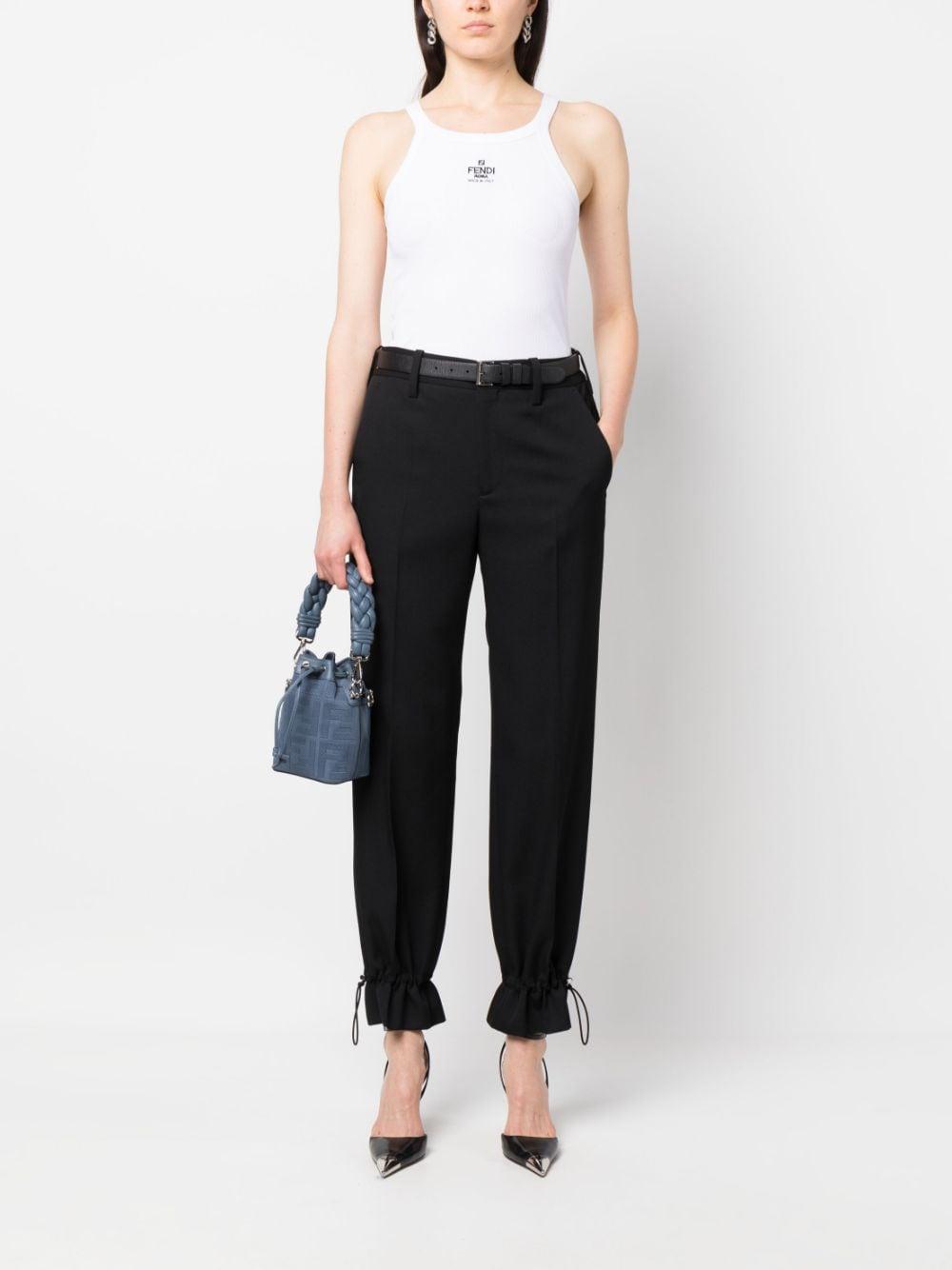 fendi top white cotton - women