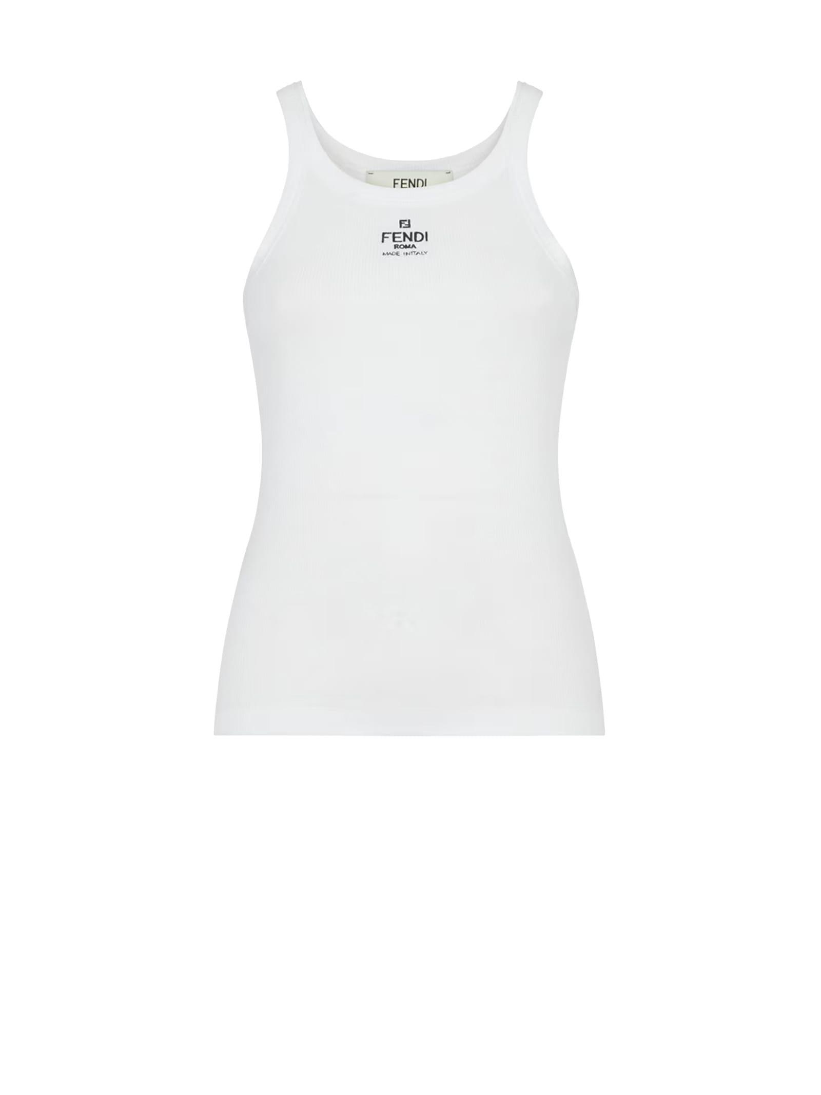 fendi top white