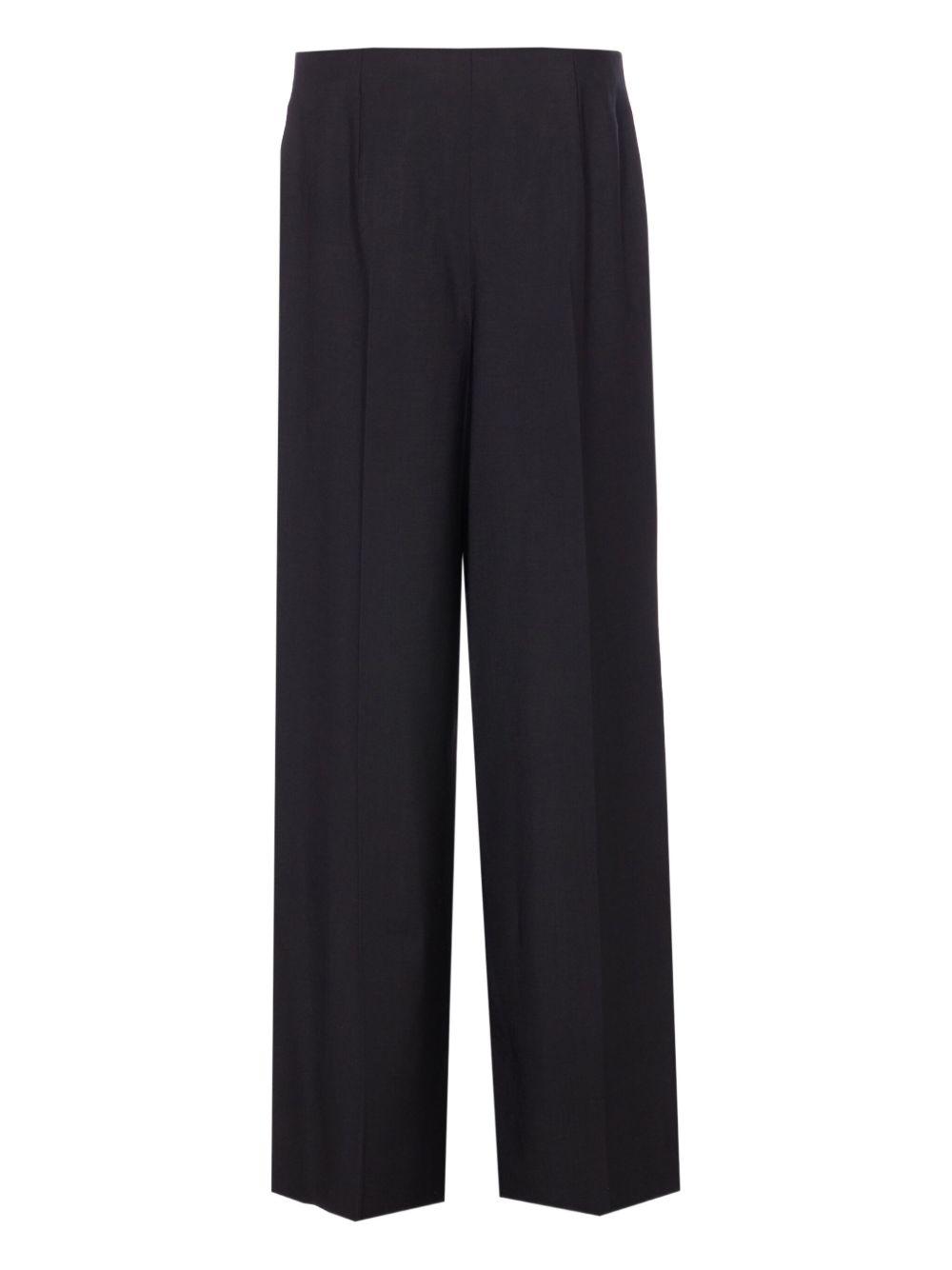 fendi trousers black - women