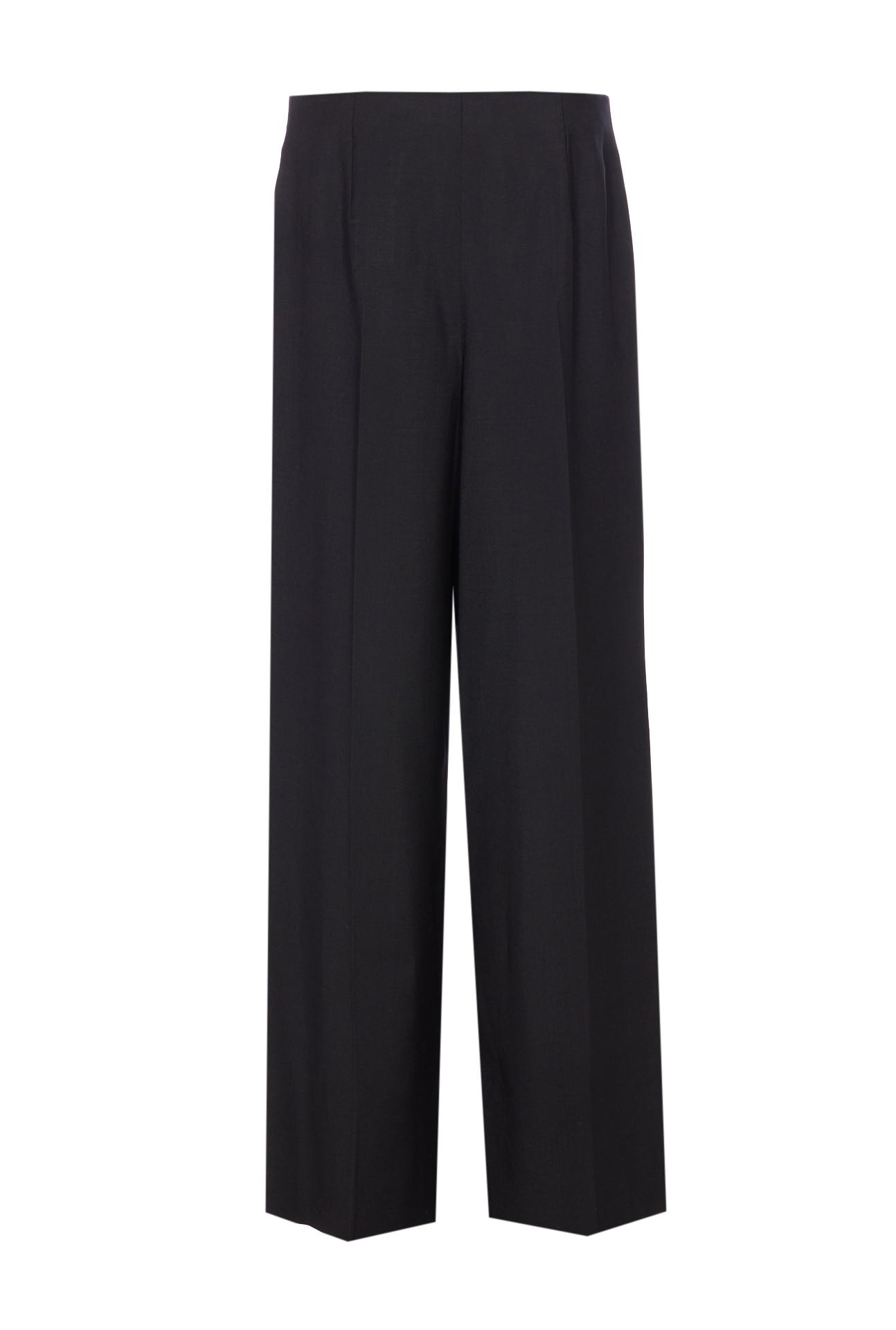 fendi trousers black wool - women