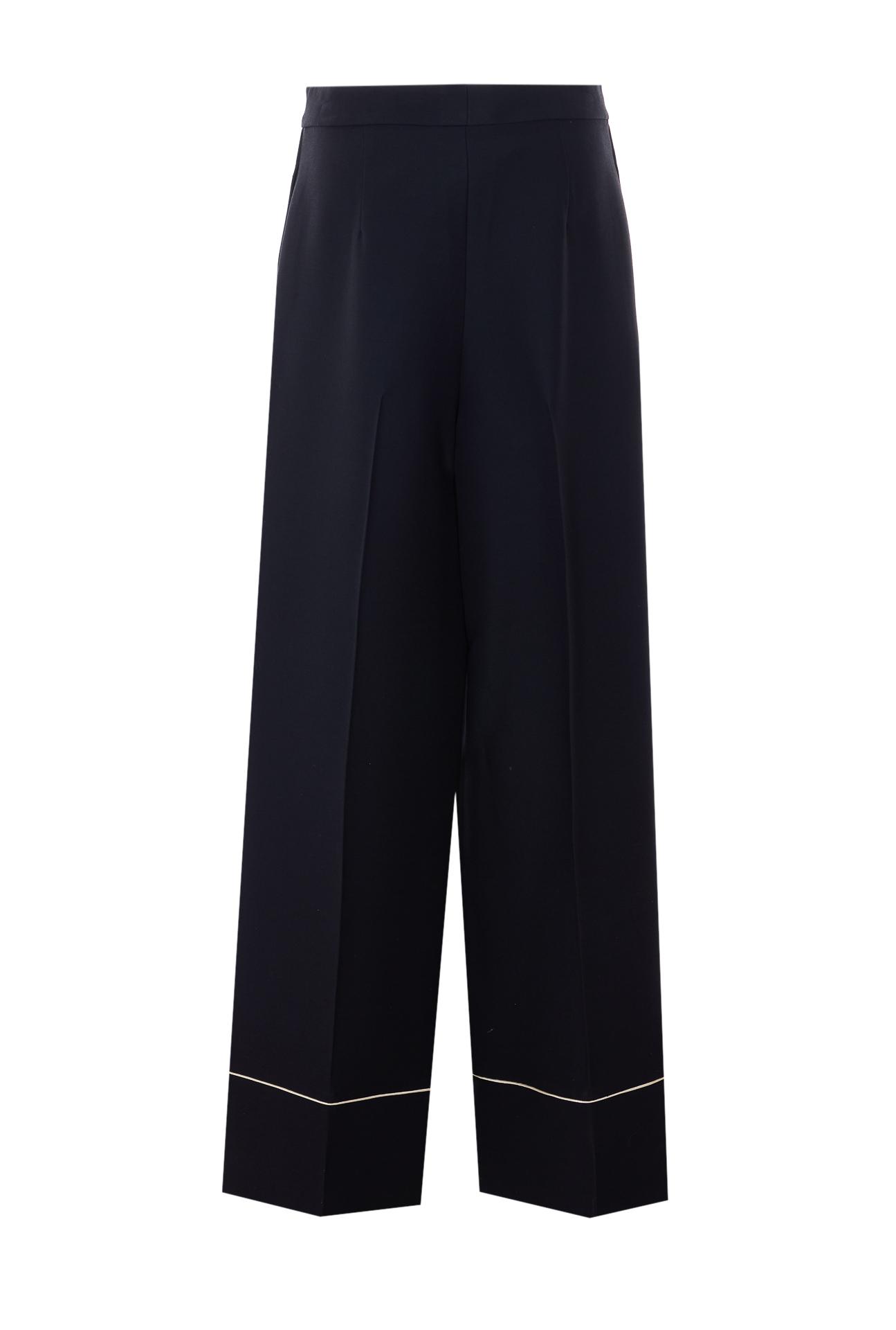 fendi trousers black wool - women