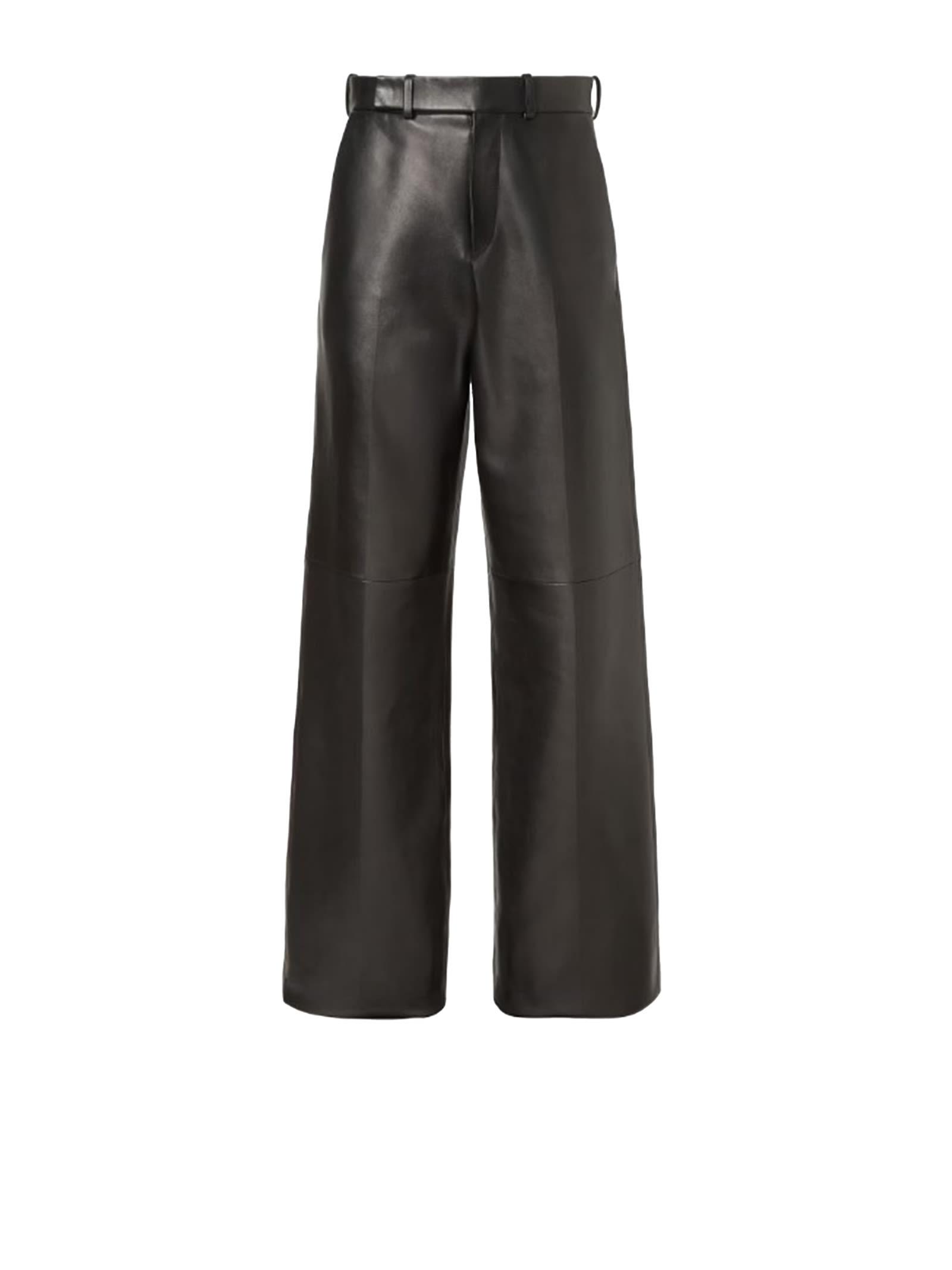 fendi trousers black