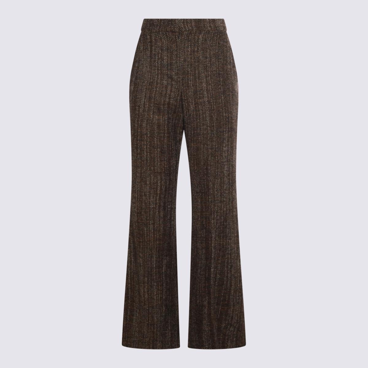 fendi trousers rust - women