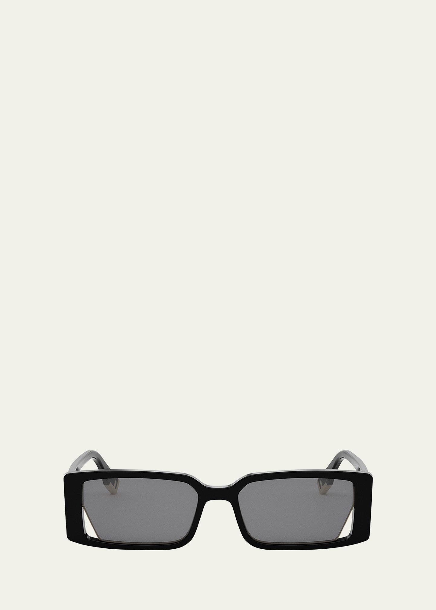 fendi way rectangle sunglasses