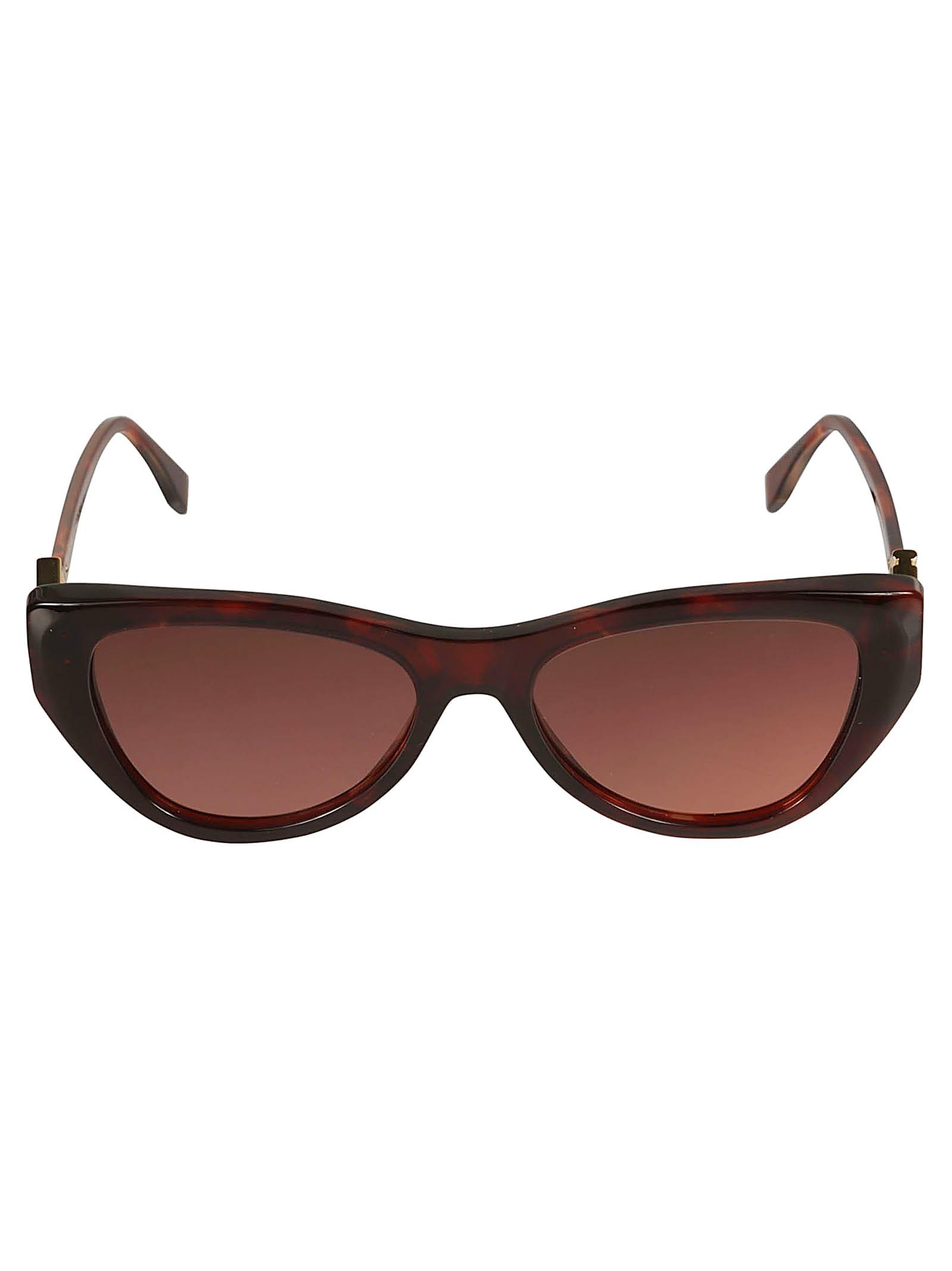 fendi wayfarer semi cat-eye sunglasses