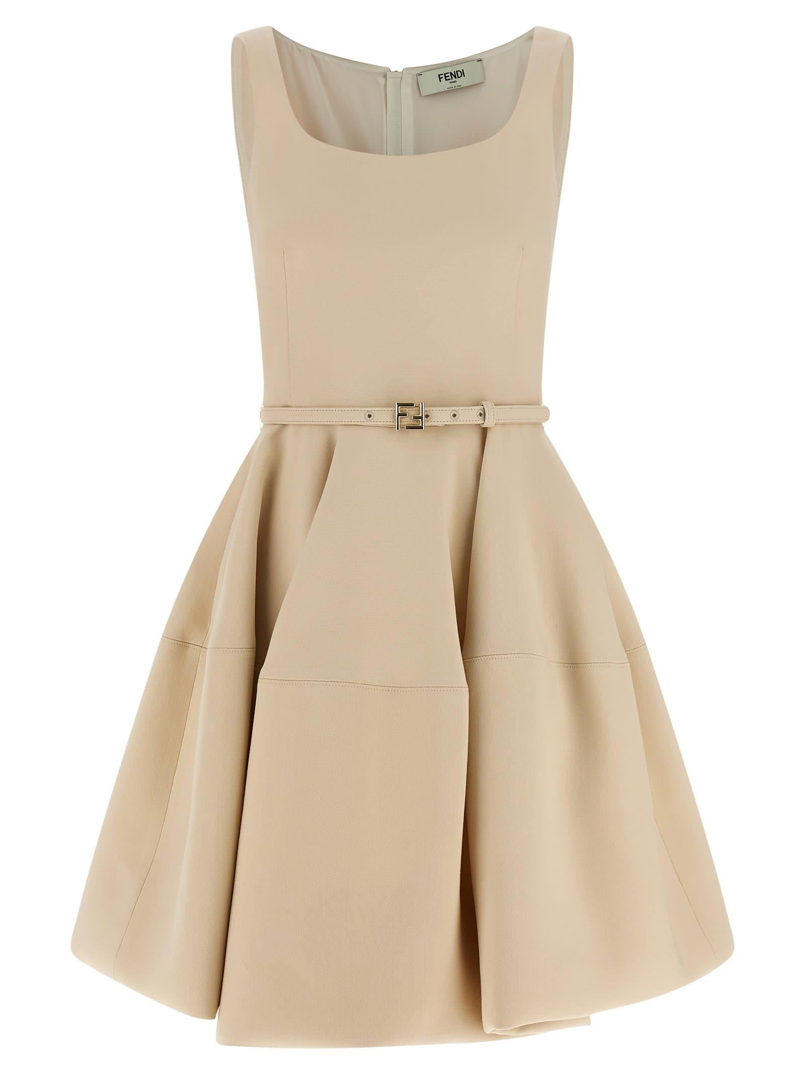 fendi wheel skirt dress