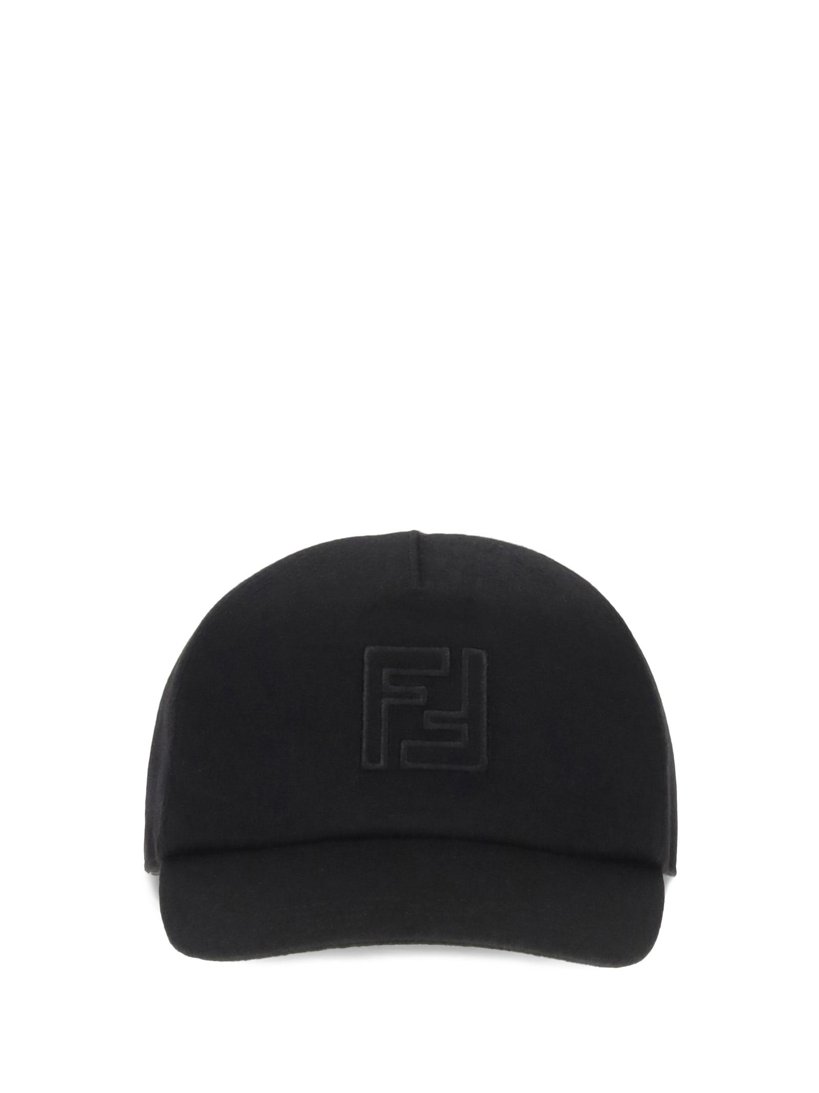fendi wool baseball hat