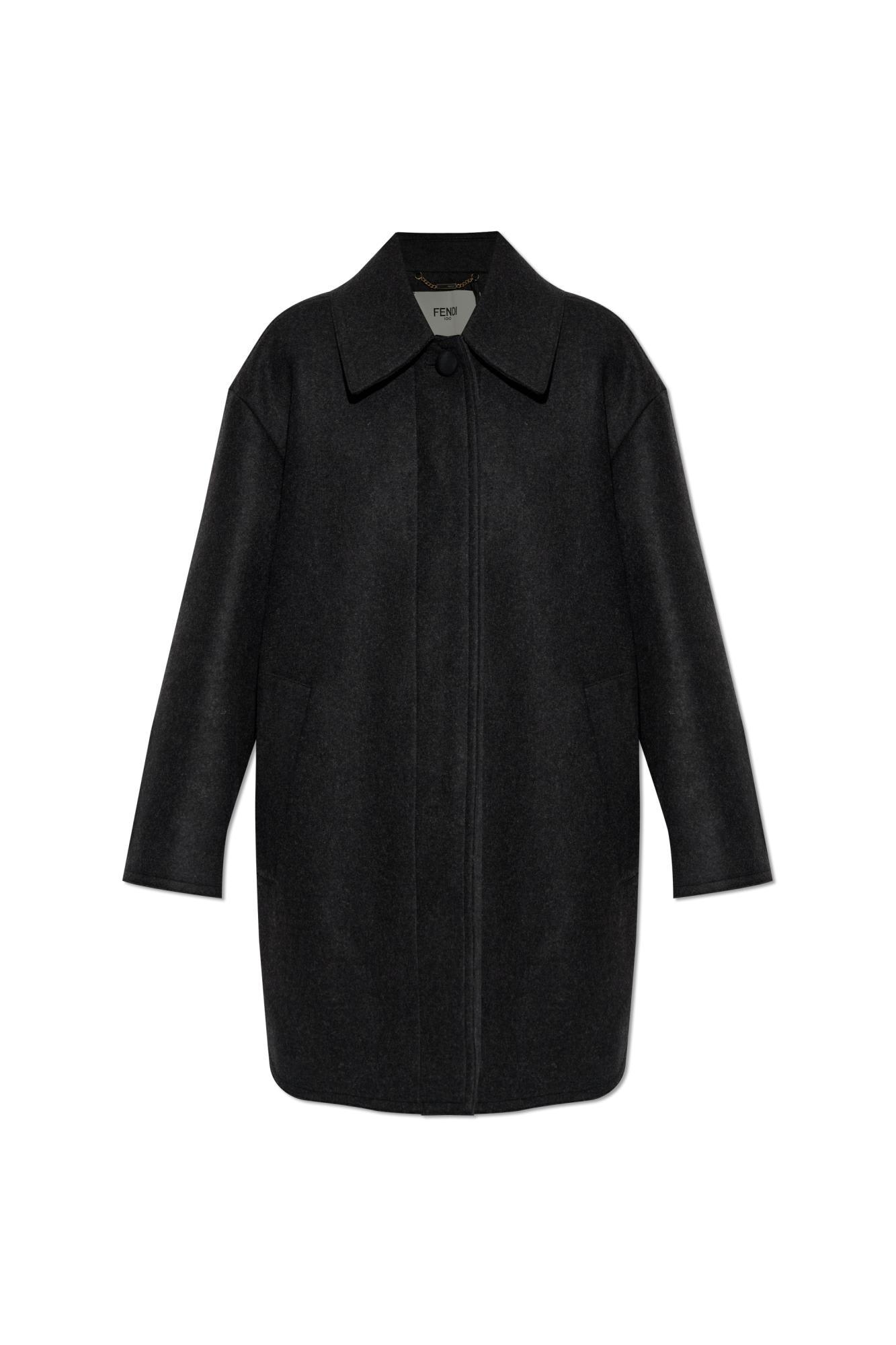 fendi wool coat