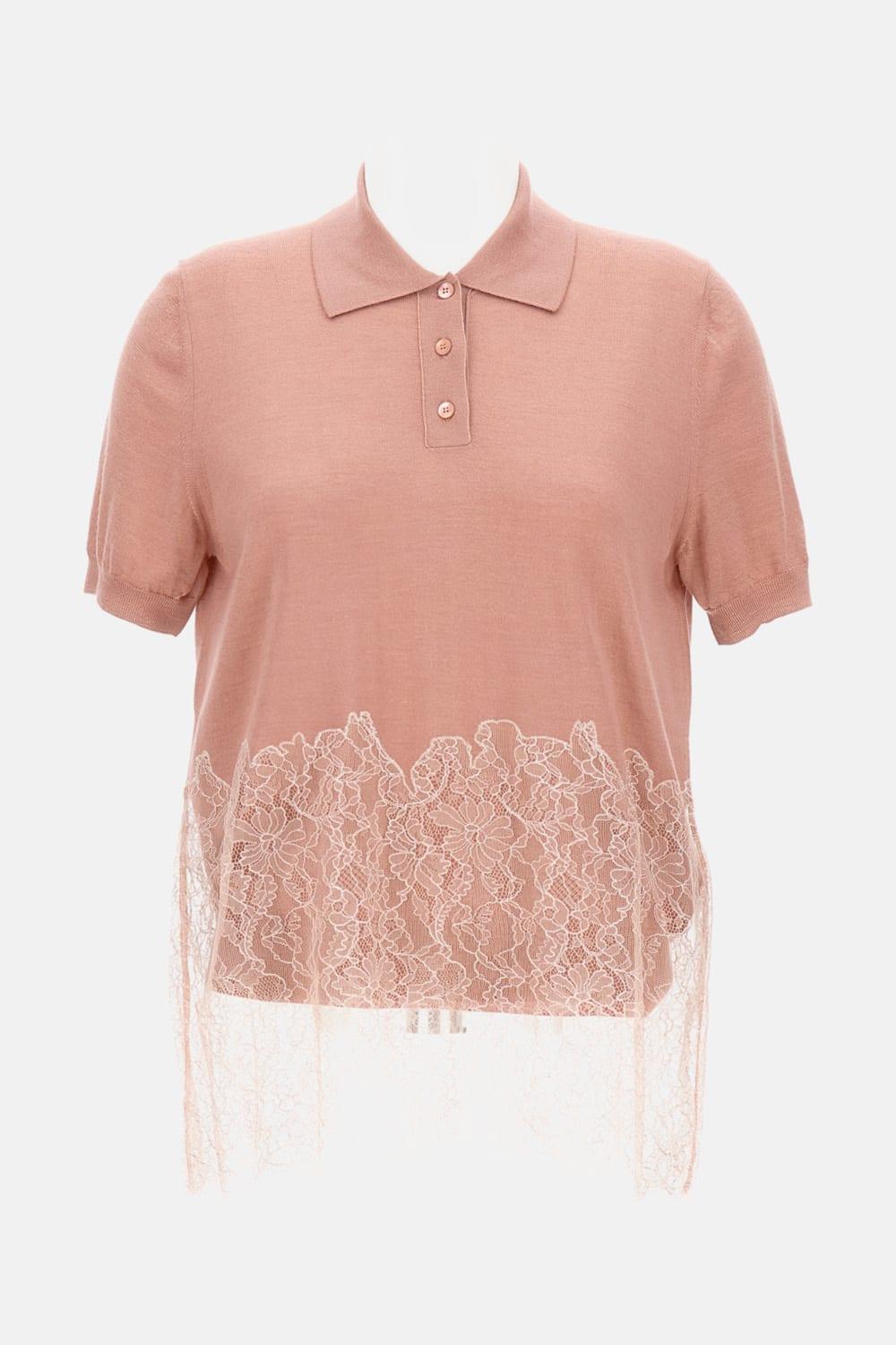 fendi wool polo shirt