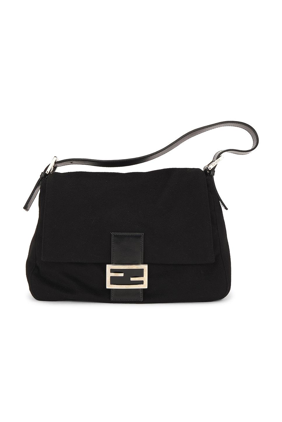 fendi zucchino mama baguette shoulder bag