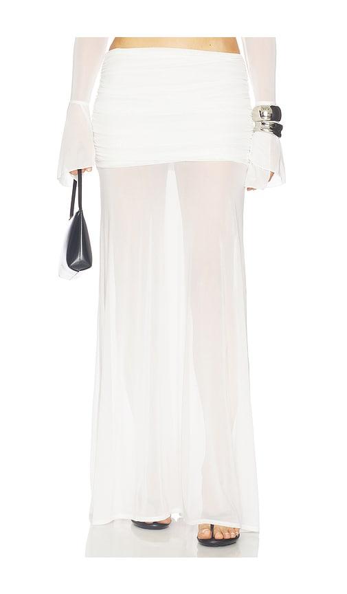 feners susurro skirt in white.