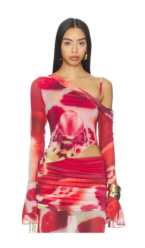 feners susurro top in red.