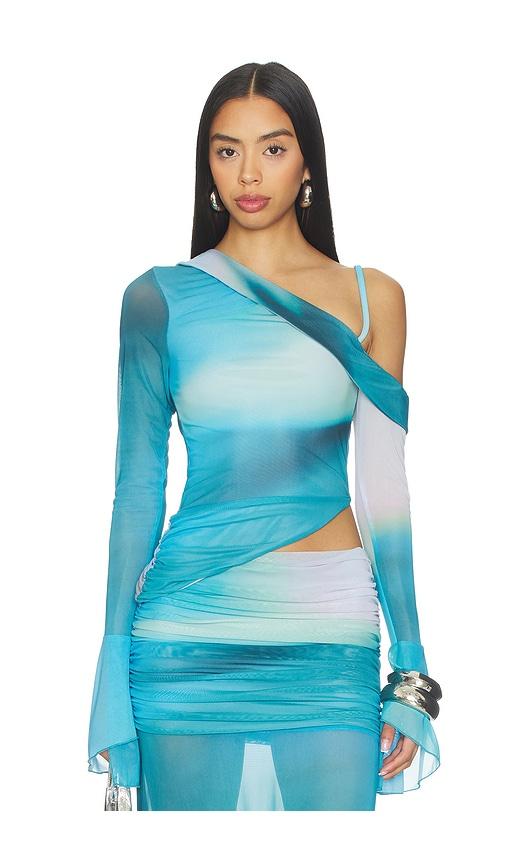 feners susurro top in teal.