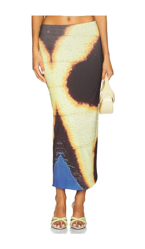 feners tu x mi skirt in black,lemon.