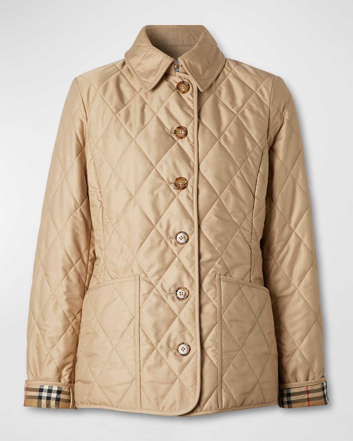 fernleigh diamond quilted jacket