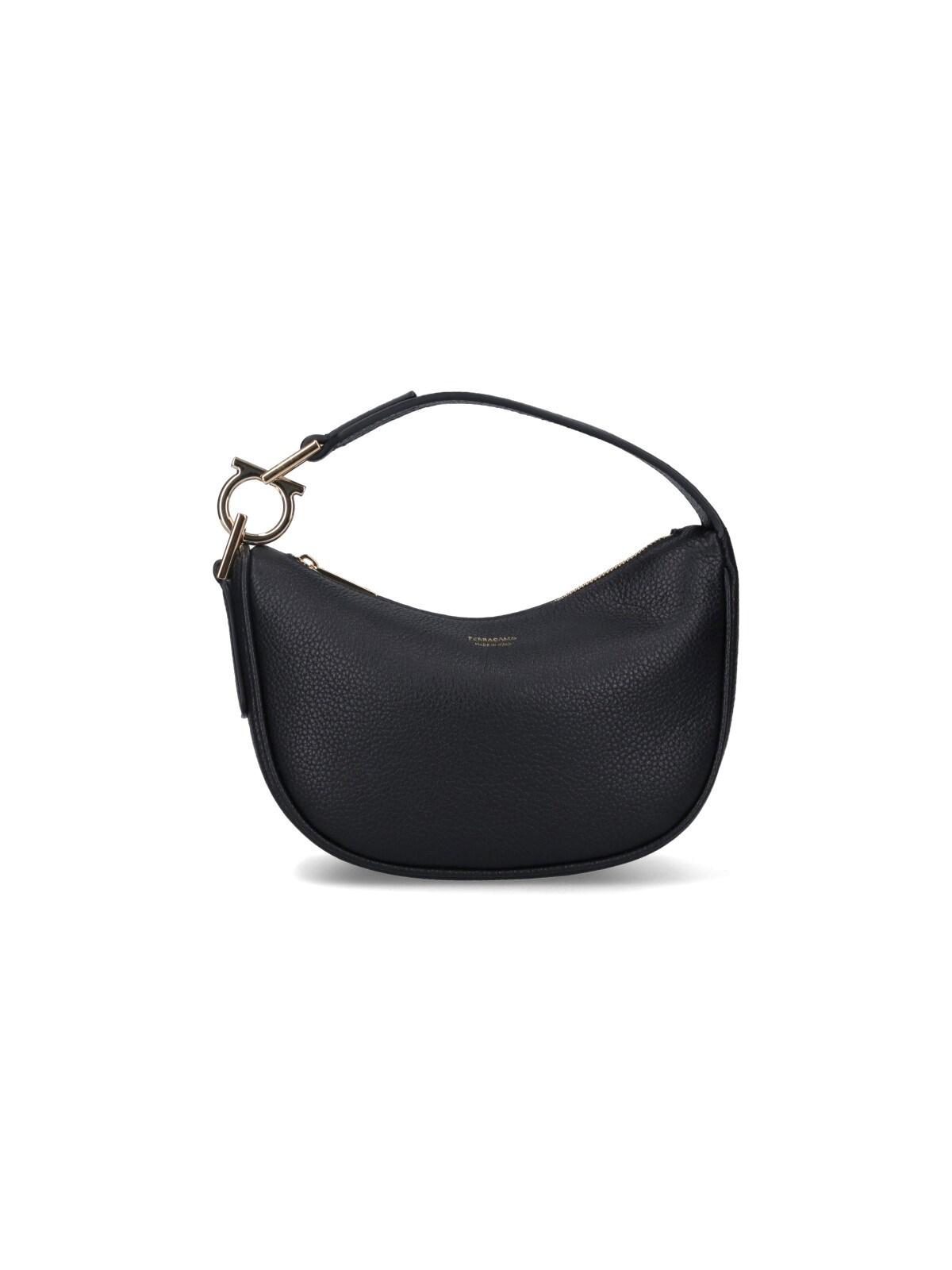 ferragamo 'north-south' mini hobo bag