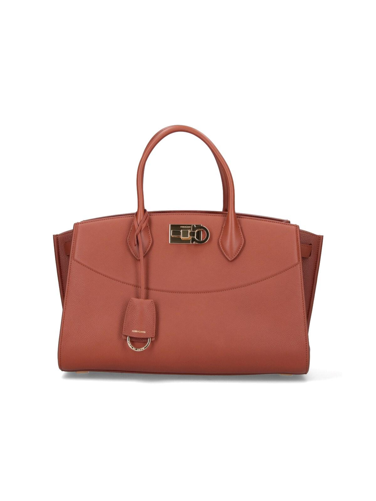 ferragamo 'studio soft' large bag