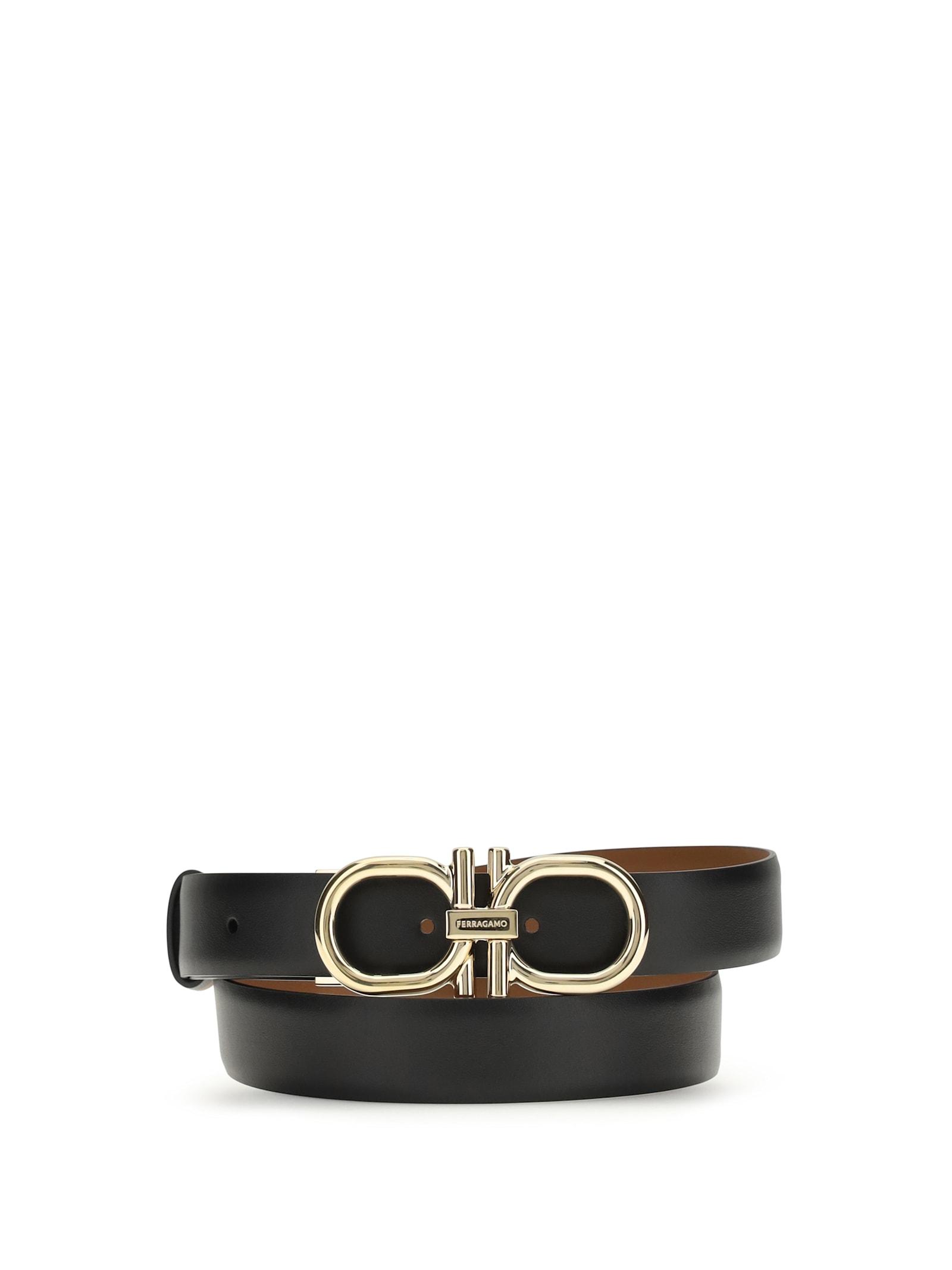 ferragamo adjustable and reversible gancini belt