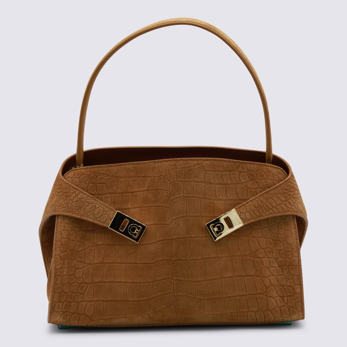 ferragamo bags beige _le - women