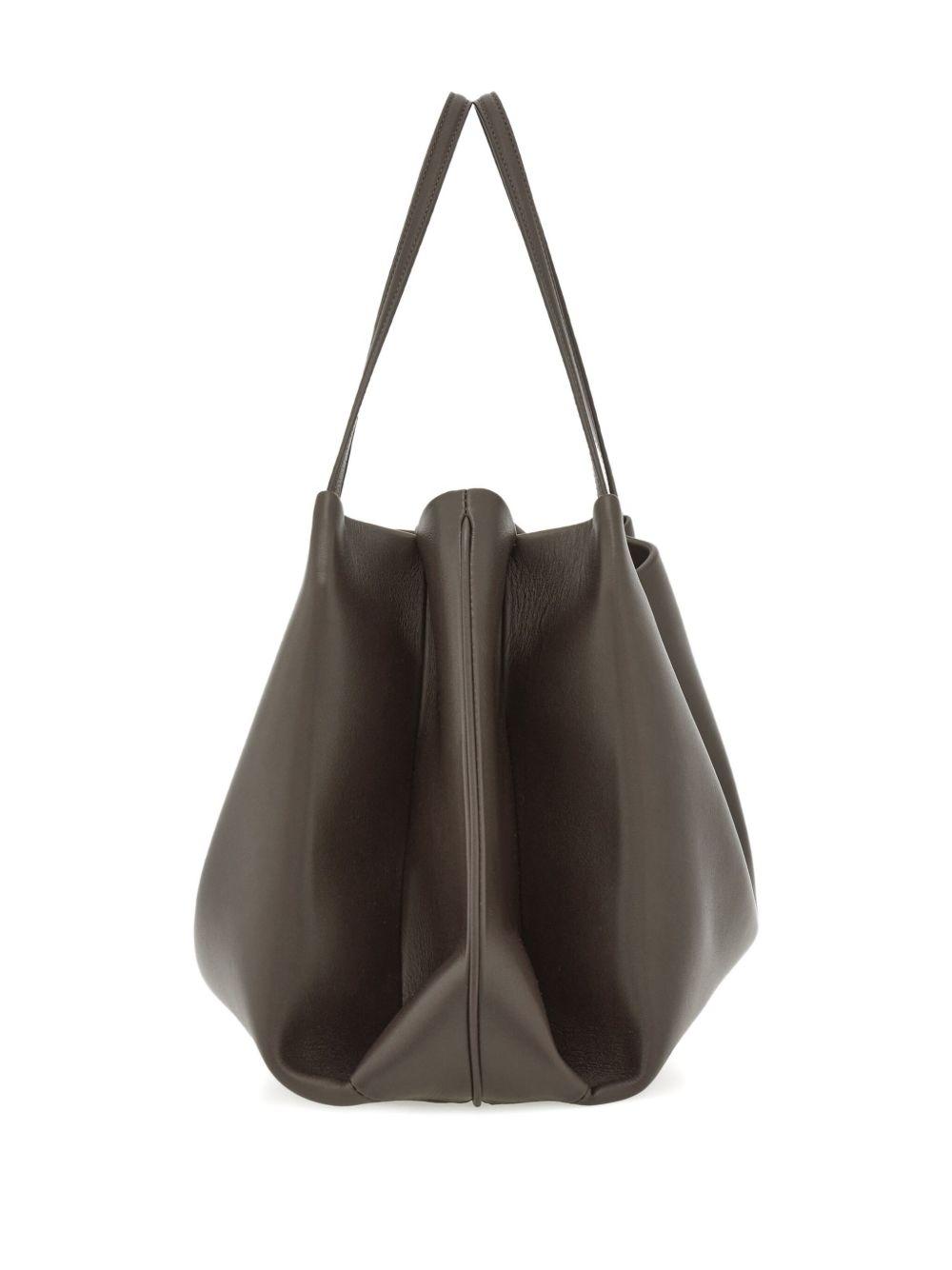 ferragamo bags grey fabric calfskin - women