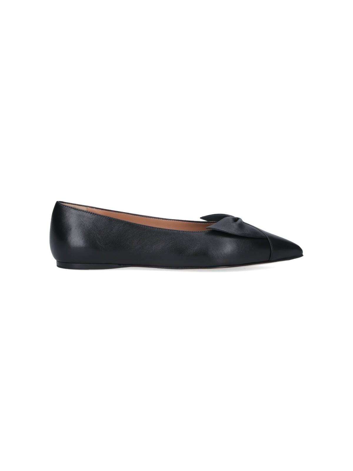 ferragamo bow ballet flats