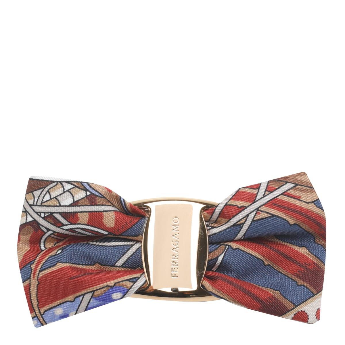 ferragamo bow hair clip