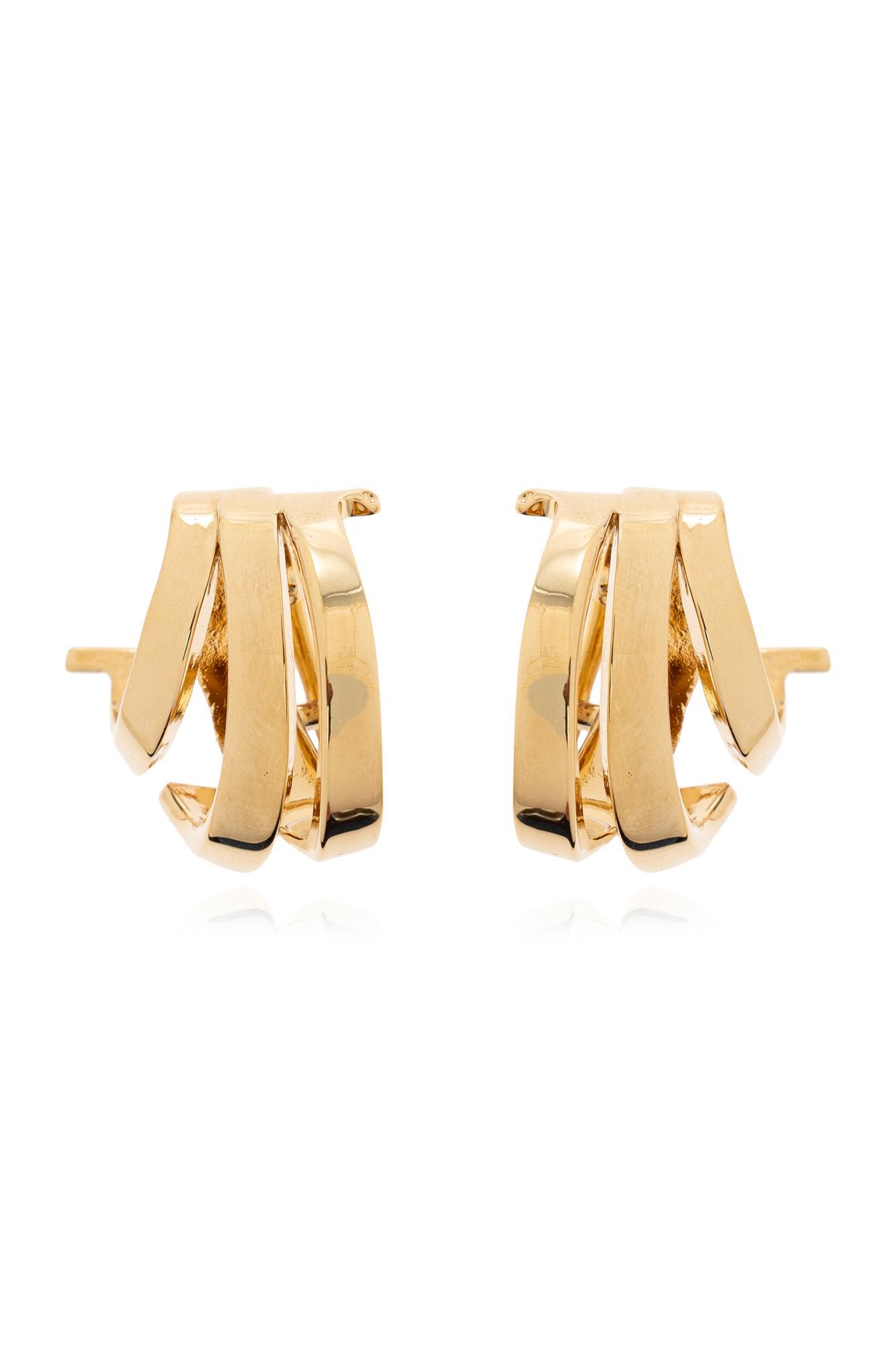 ferragamo brass clips