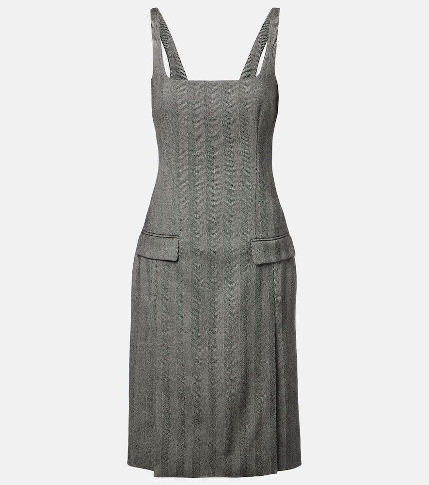 ferragamo chevron wool