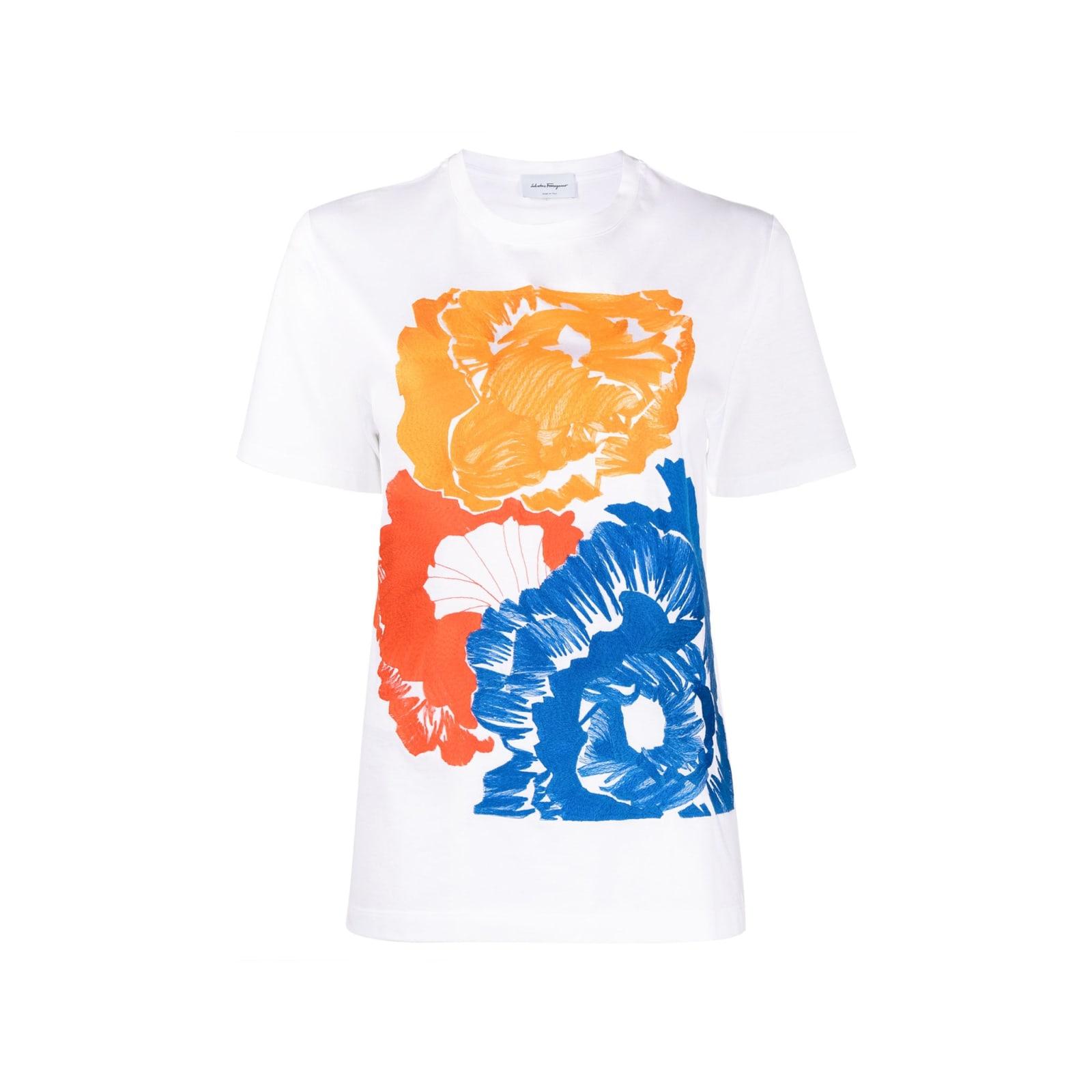 ferragamo cotton t-shirt