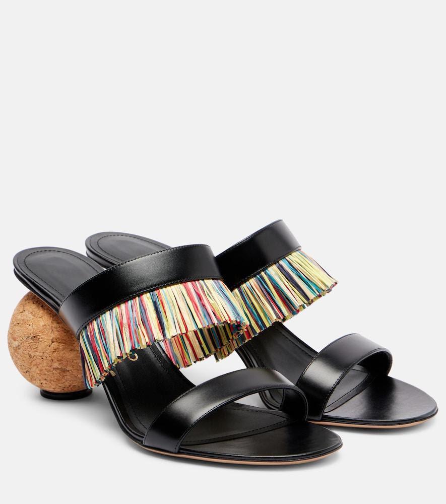 ferragamo fer fringed sandals