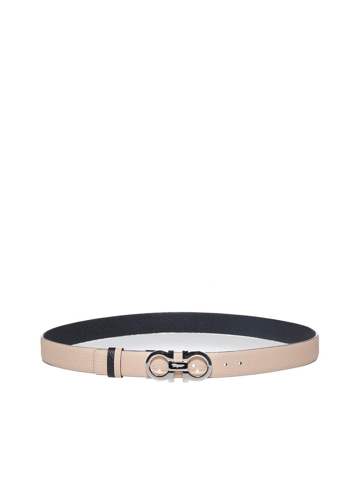 ferragamo gancini buckle reversible belt