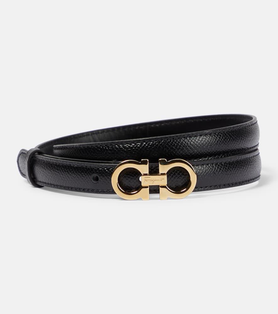 ferragamo gancini leather belt