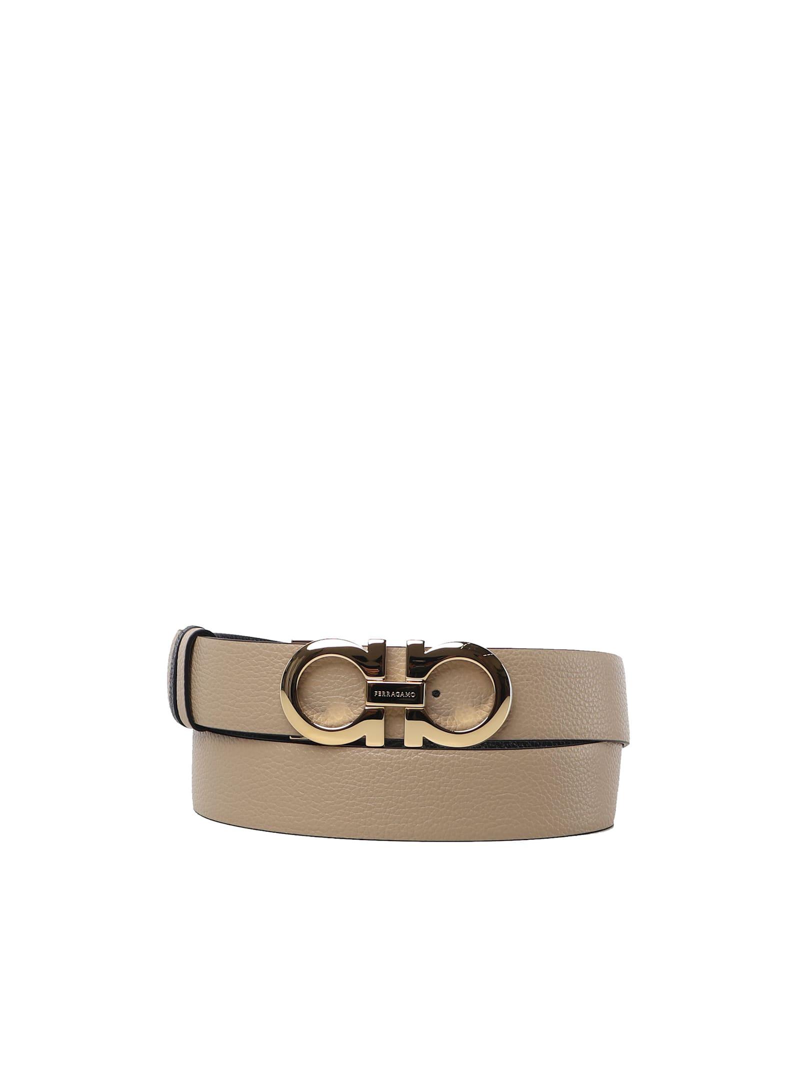 ferragamo gancini reversible and adjustable belt