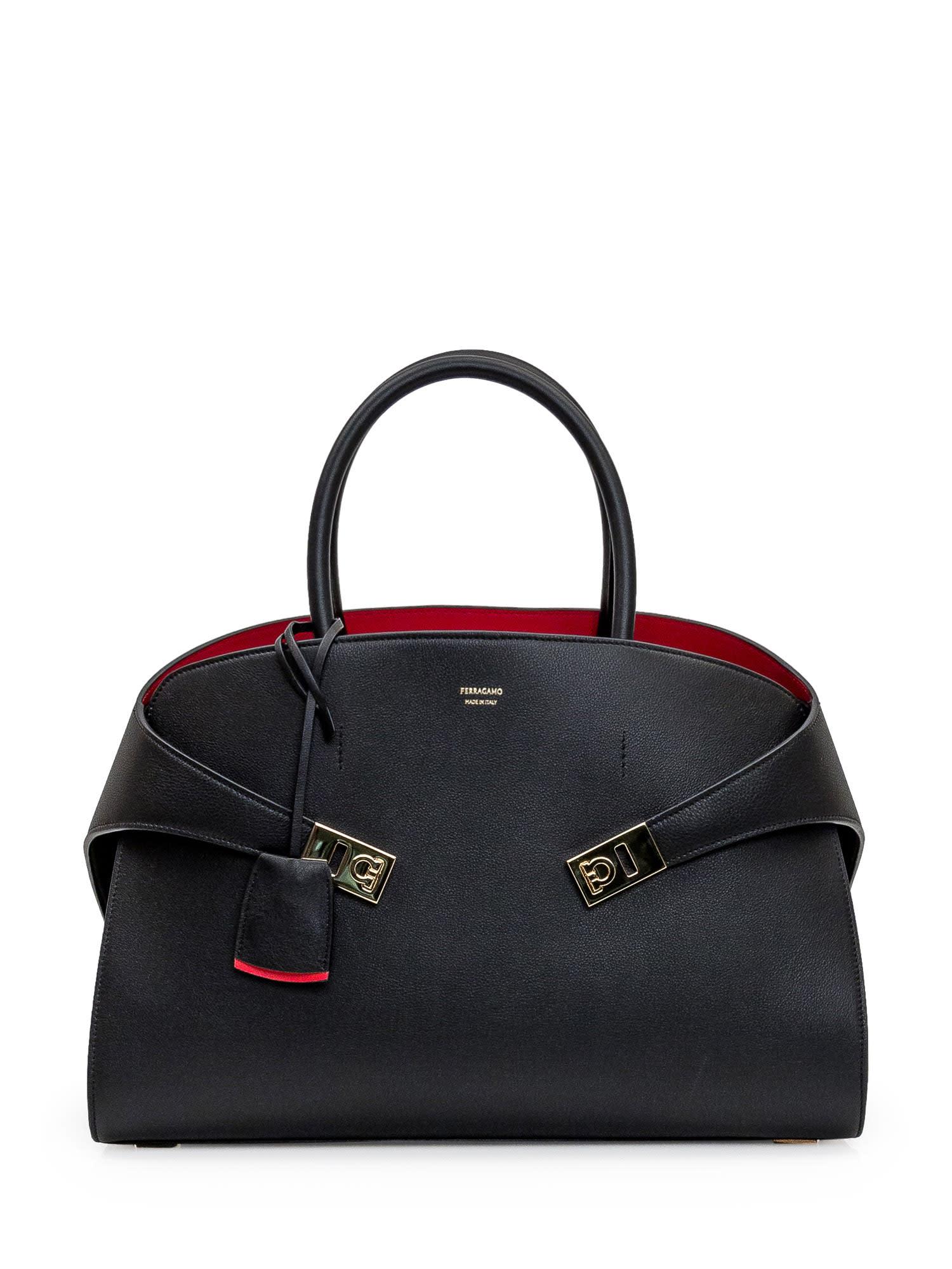 ferragamo hug bag (s)